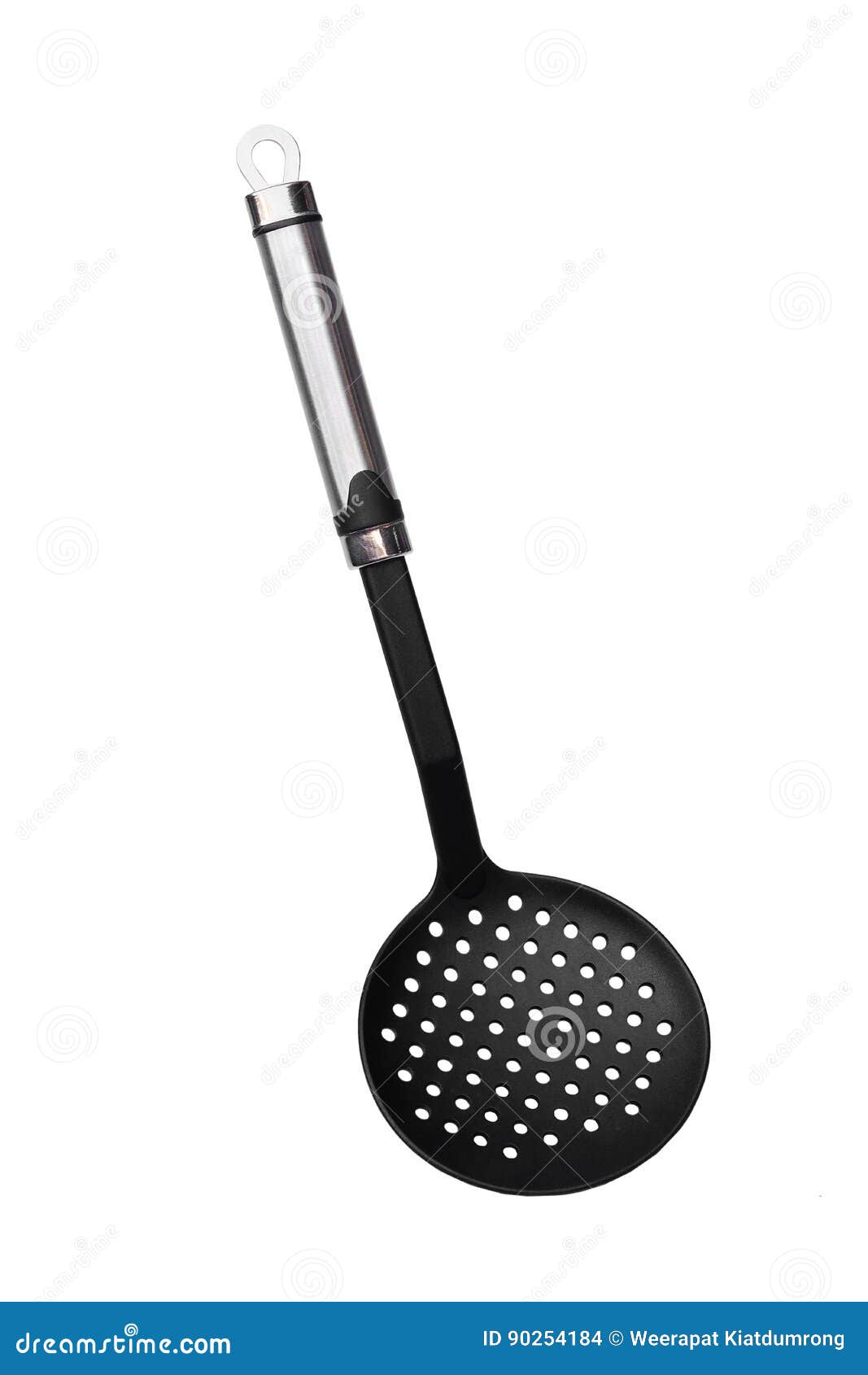 Mesh skimmer stock photo. Image of kitchenware, handle 90254184