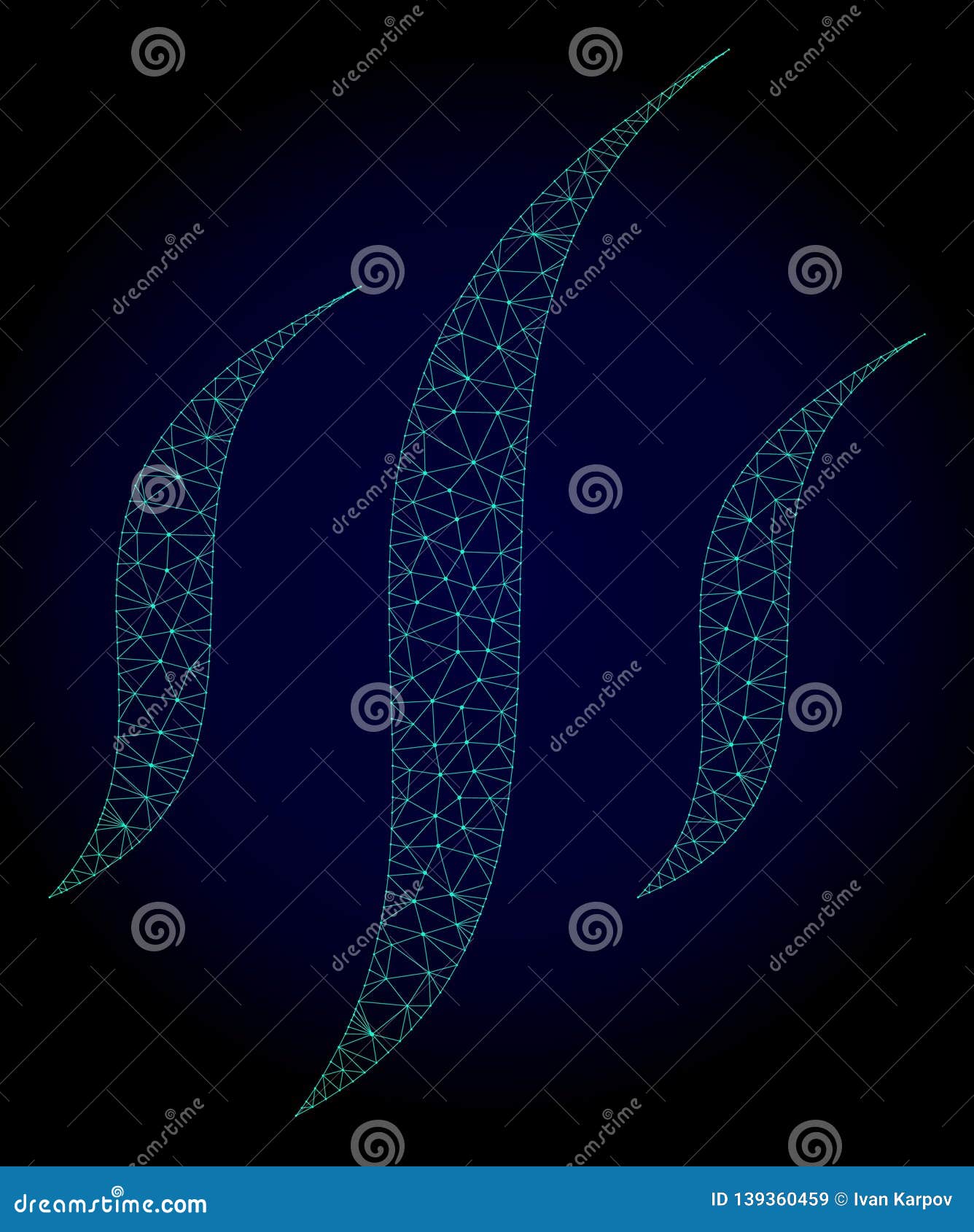 vapor polygonal frame  mesh 