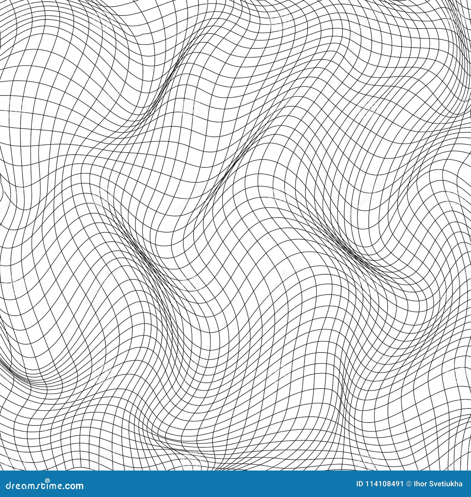 mesh warp texture  on white background. distort and deformation net.  