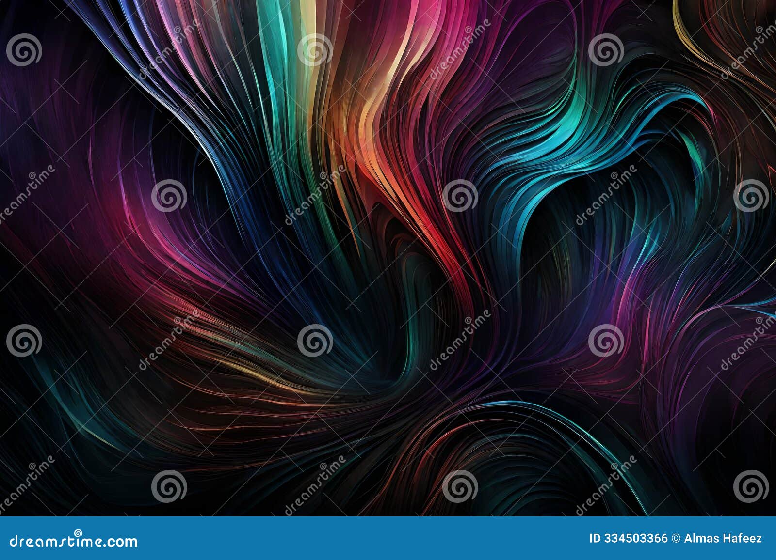 a mesmerizing mixture of rgb colors swirling and merging over a dark background. abstract art featuring vibrant hues in dynamic