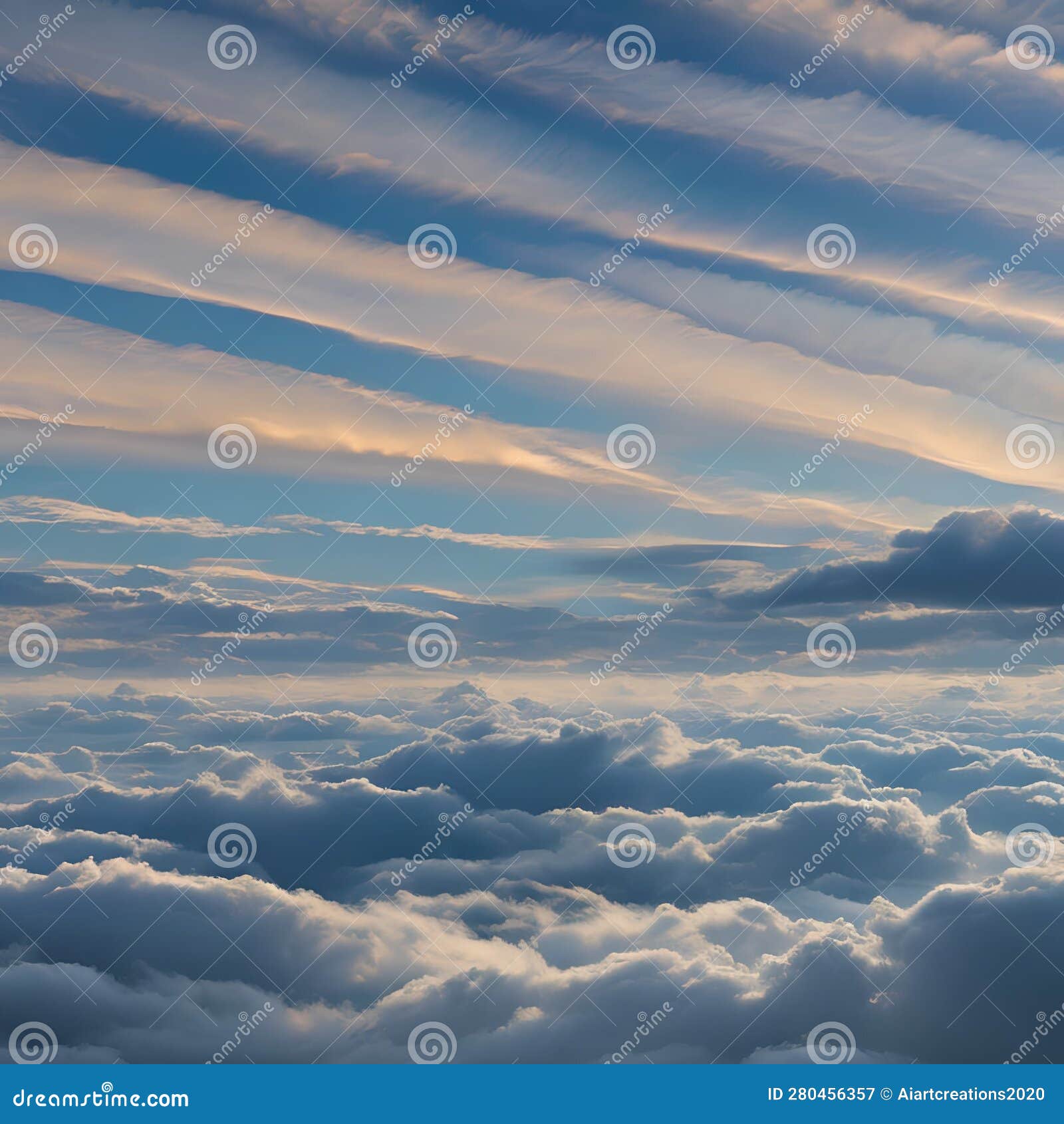 a mesmerizing pattern of swirling clouds and mist, creating a dreamlike and mystical ambiance1, generative ai