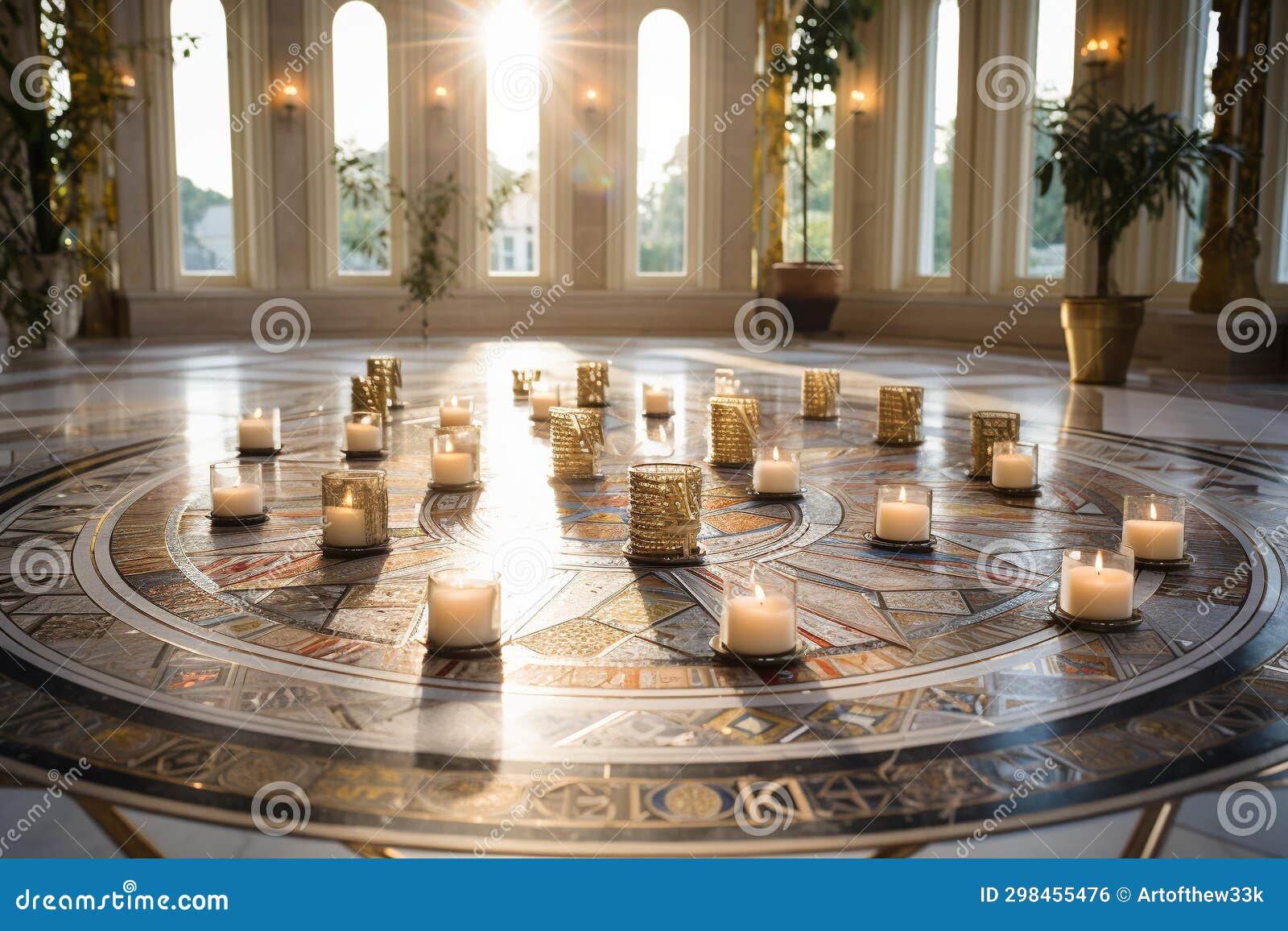 sacred s: a glowing tapestry of faith