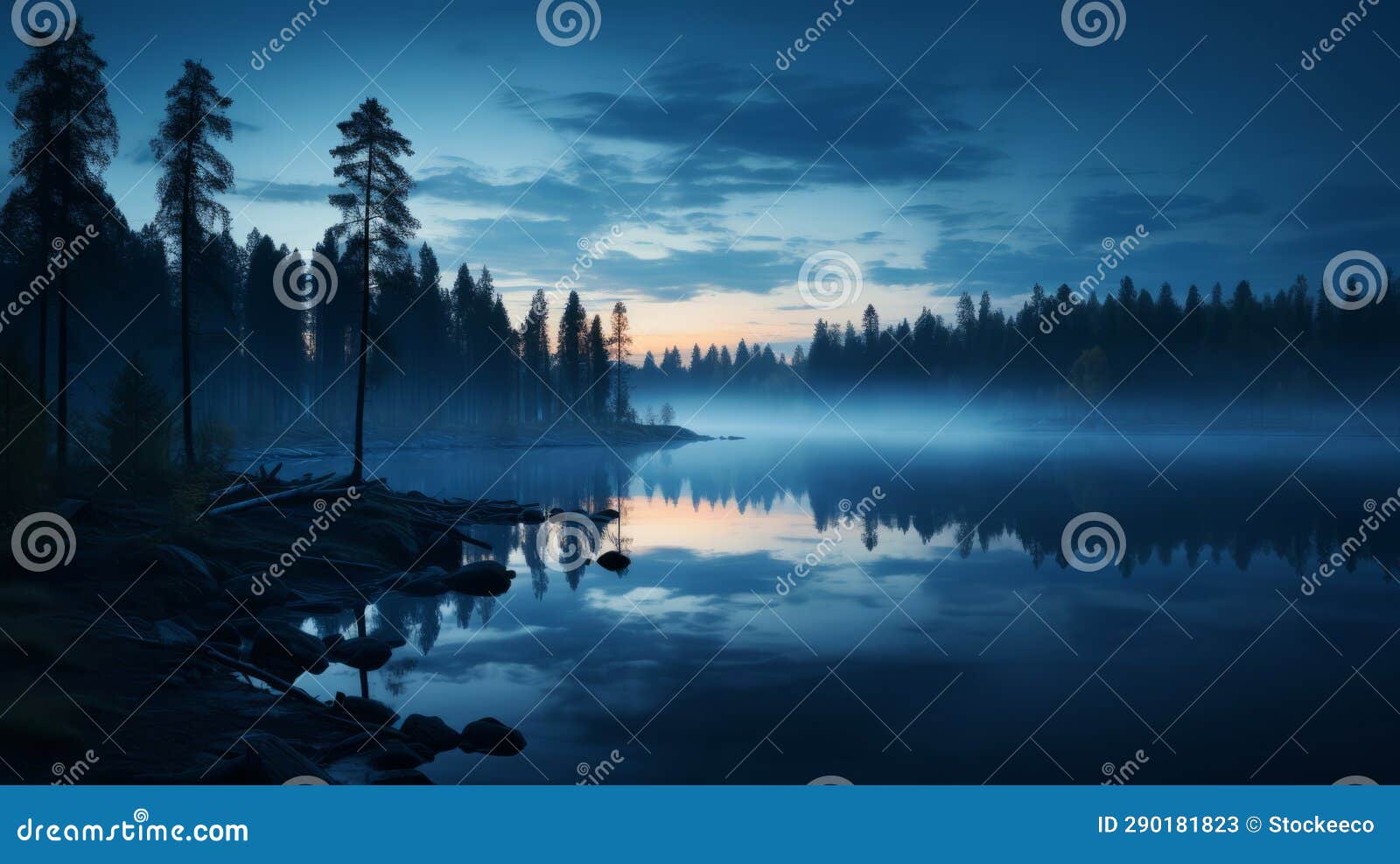 ethereal dusk: a magical wonderland at pyha lake