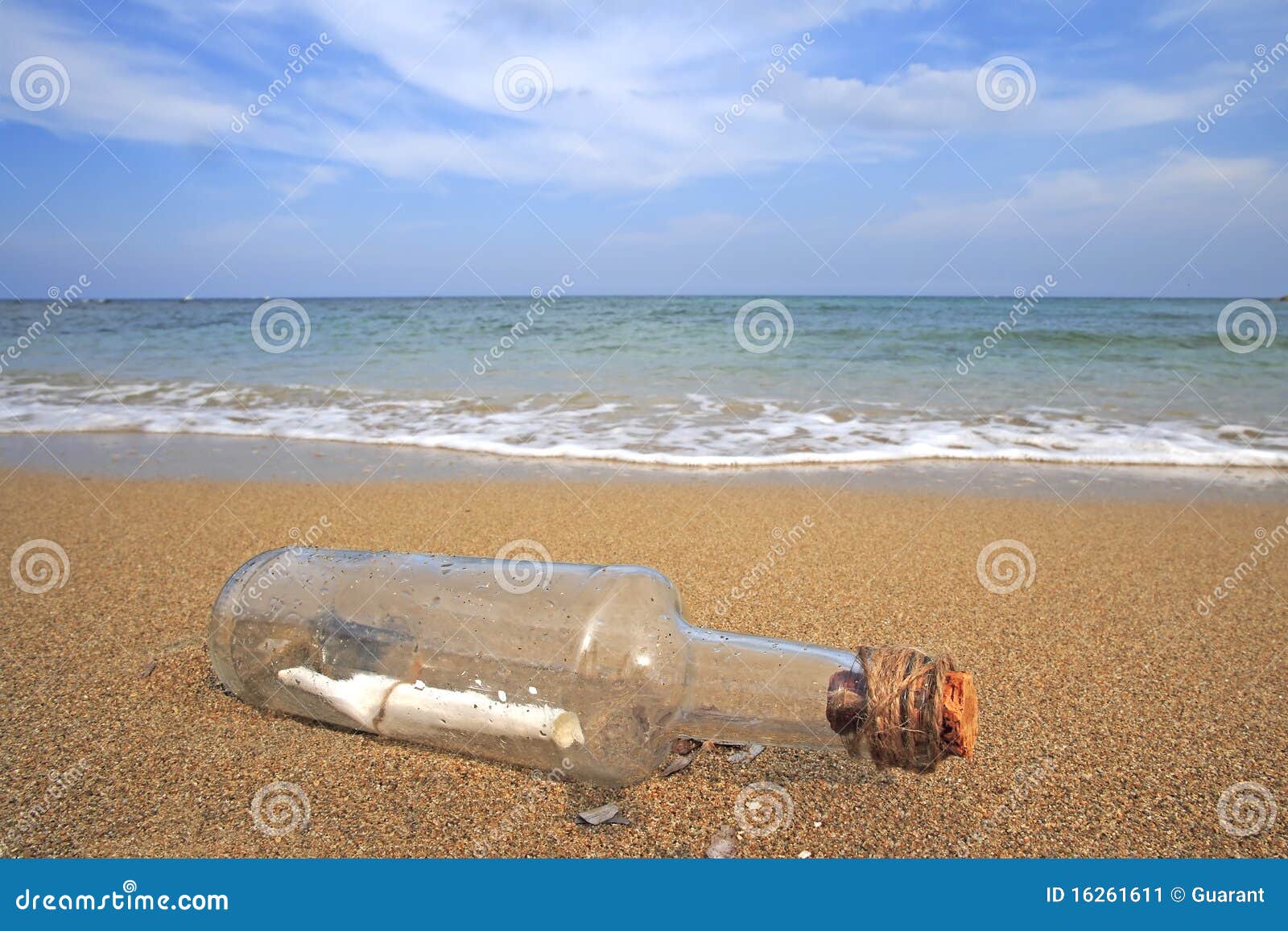 message in a bottle