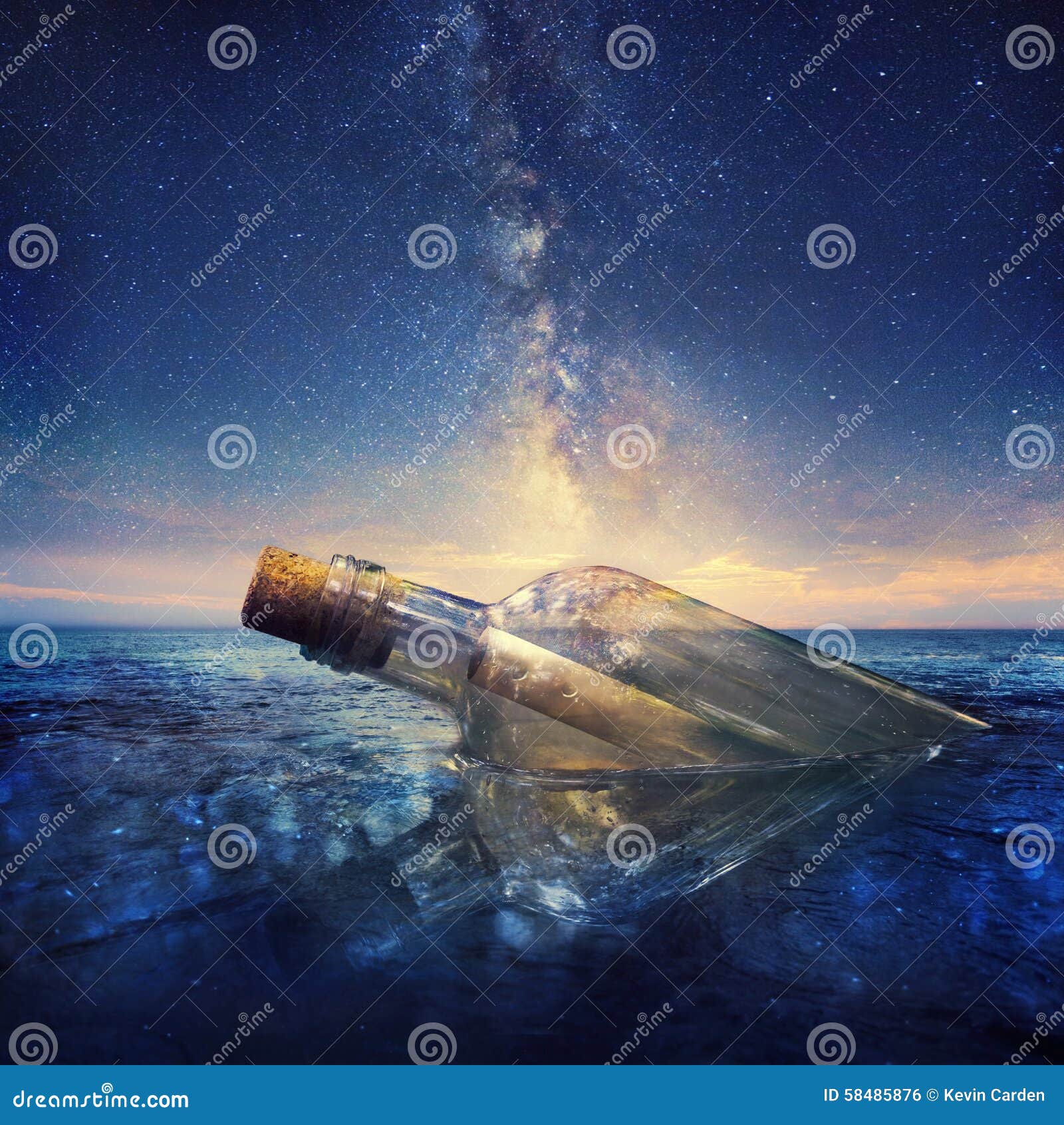 message in a bottle