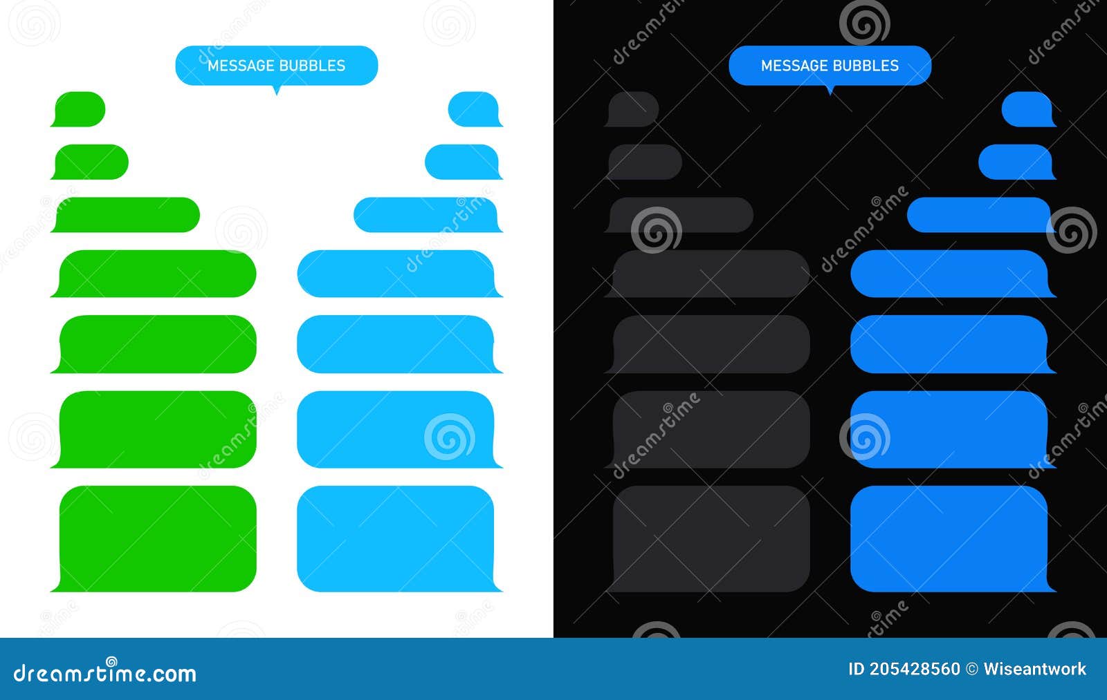 Message Bubble: Tạo điểm nhấn cho tin nhắn của bạn với các lựa chọn về hình dáng, màu sắc và bố cục của vỏ hộp tin nhắn. Từ sự đơn giản đế sự phức tạp, những sự lựa chọn tùy chỉnh về lớp phủ võng tin nhắn của bạn sẽ giúp bạn tạo nên một trải nghiệm tin nhắn hoàn toàn khác biệt. Nhấn vào hình ảnh để tham khảo các tùy chọn vỏ hộp tin nhắn.