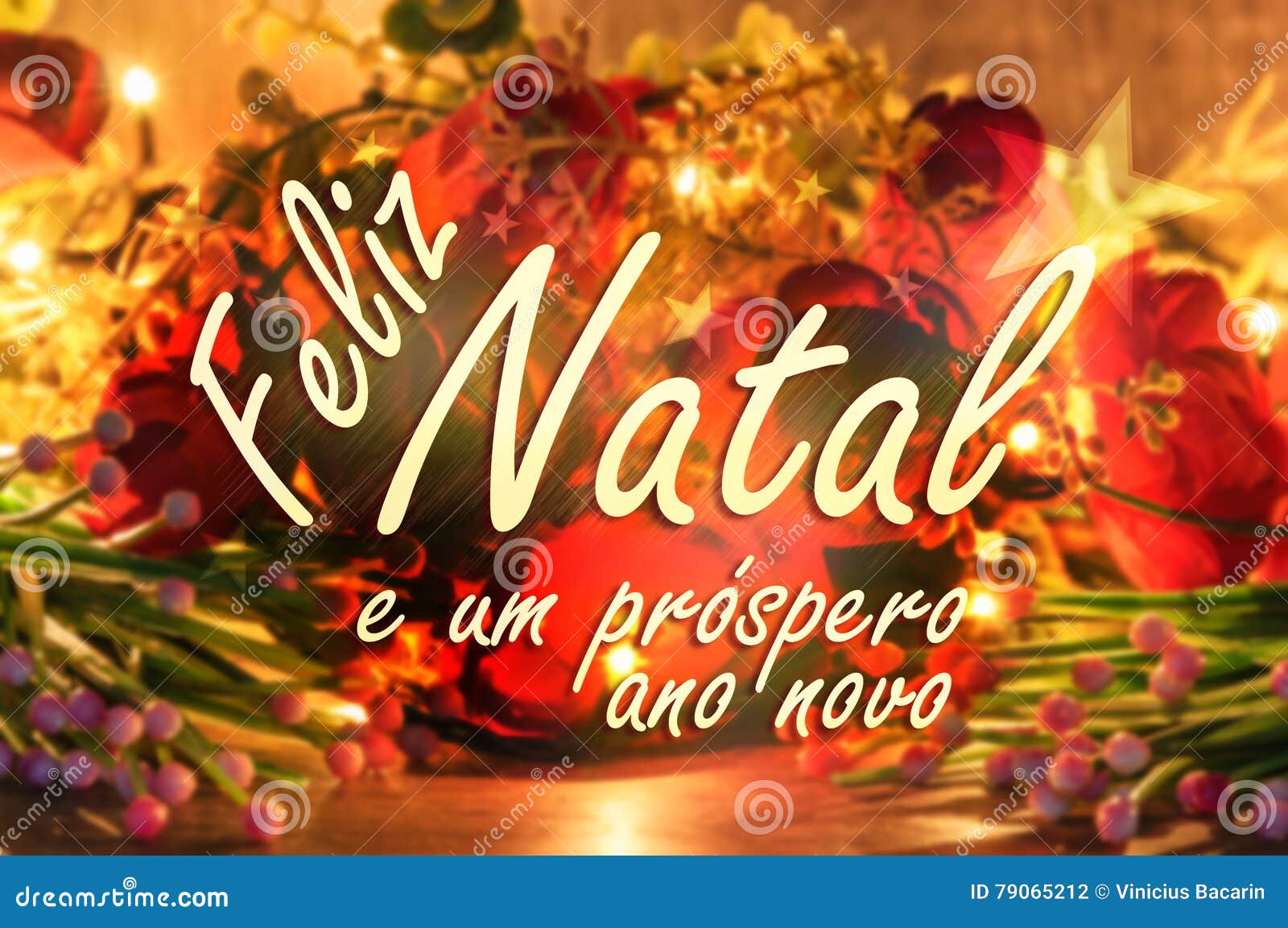 Buon Natale Portoghese.Messaggio Di Buon Natale In Portoghese Fondo Delle Luci E Dei Fiori Illustrazione Di Stock Illustrazione Di Falsificazione Regalo 79065212