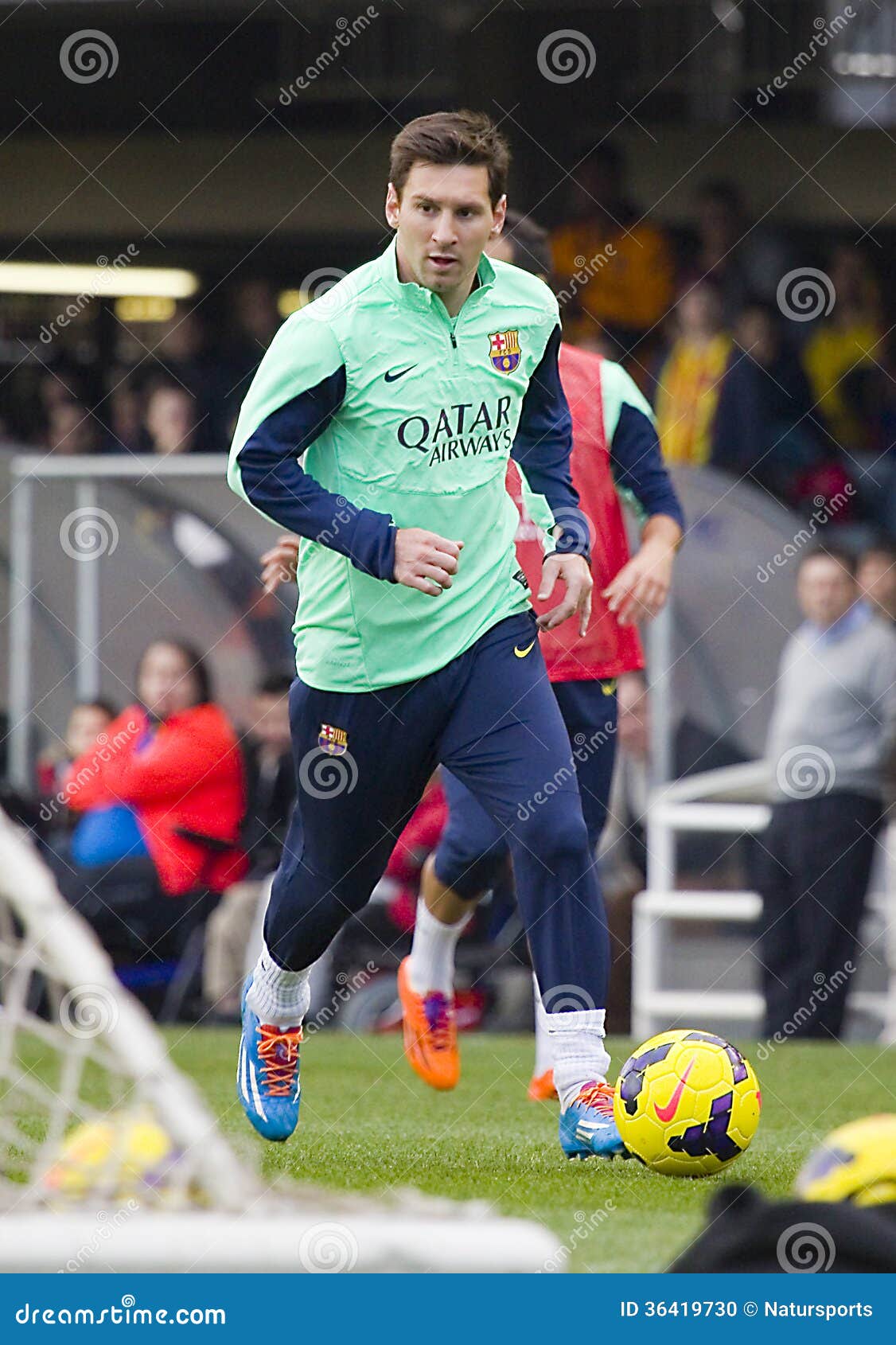 FC Barcelona training session: Last training session before the