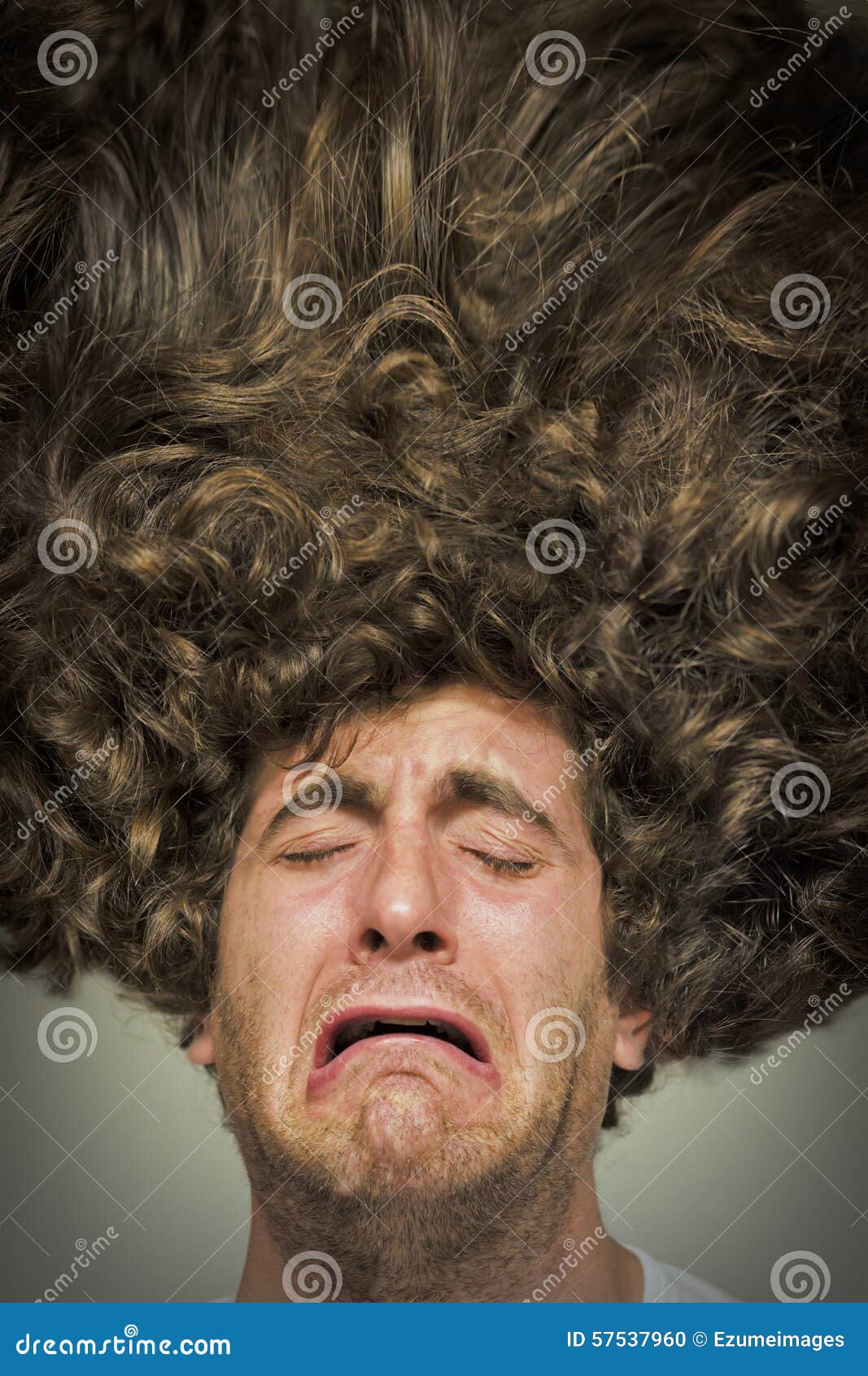 Messy Curly Hair stock photo. Image of dirty, scruffy - 57537960 Messy Curly Hair stock photo. Image of dirty, scruffy - 57537960