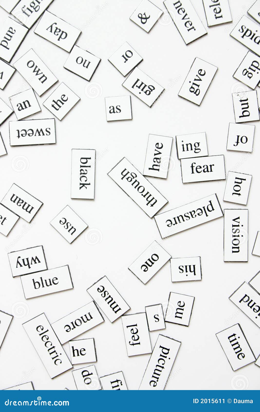 Messy Words Stock Image - Image: 2015611
