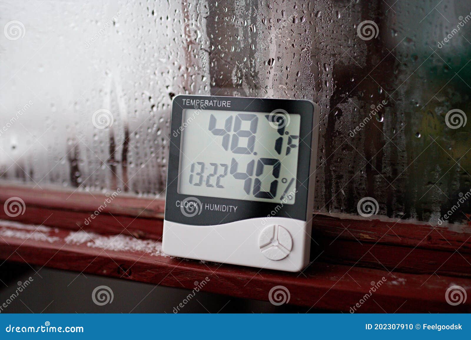 Thermomètre Infrarouge, Point de rosée/Temp/humidité