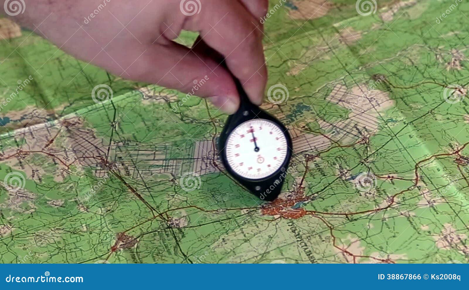 mesurer une distance sur une carte