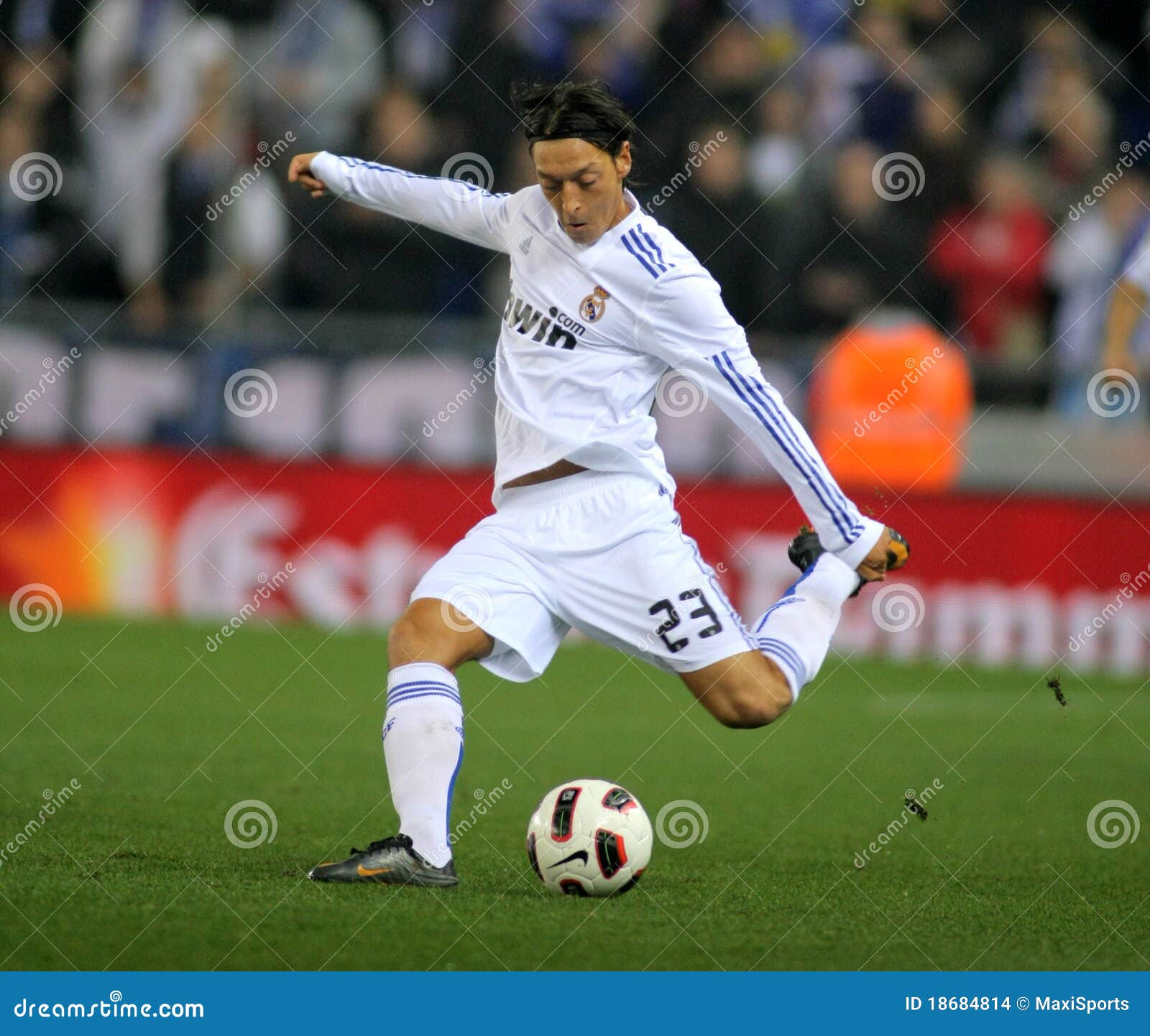Mesut Ozil Van Real Madrid Redactionele Stock Afbeelding