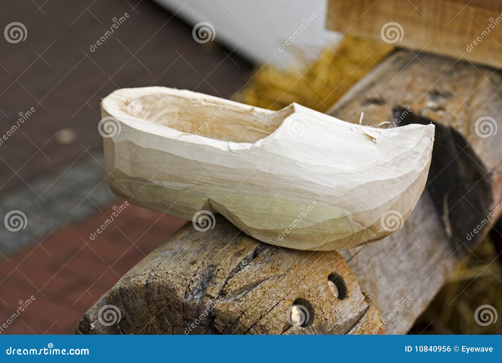 Met de hand gemaakte houten Nederlandse belemmering