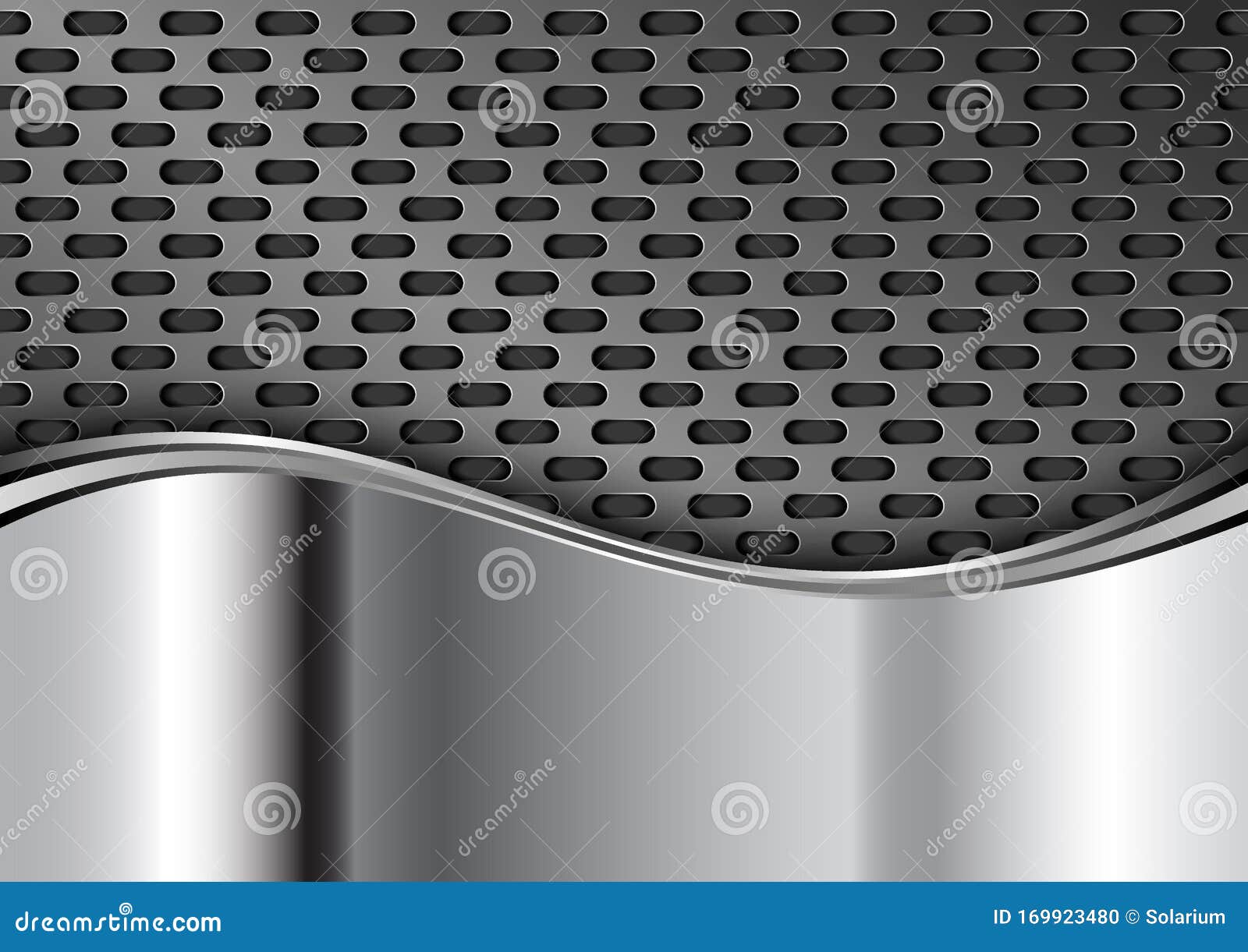 Metal background stock vector. Illustration of silver - 169923480