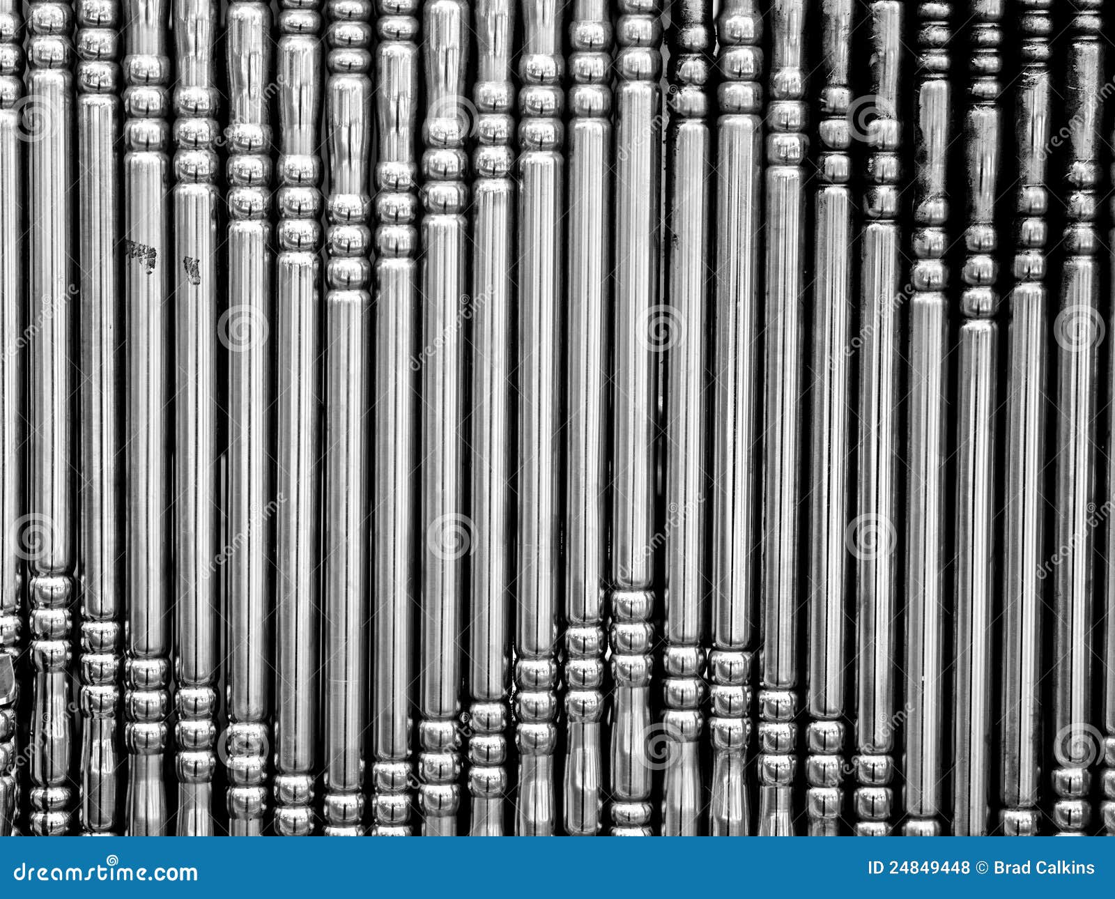 Metal bars stock photo. Image of vertical, silver, bars 24849448