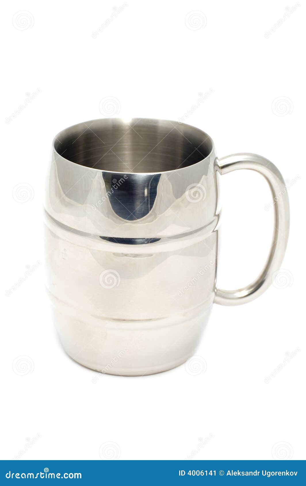 Metal beer mug stock image. Image of stein, drinks, alcohol 4006141