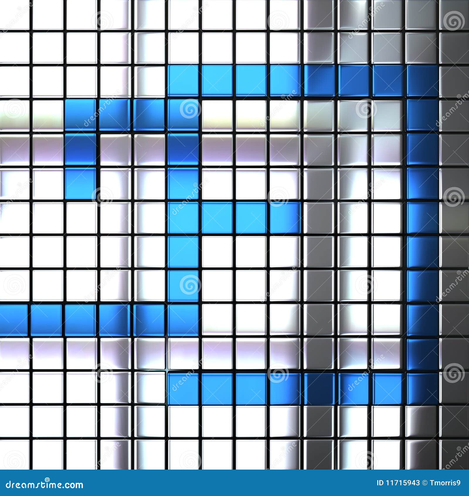 Metal Block Grid stock image. Image of tile, silver, crossword 11715943