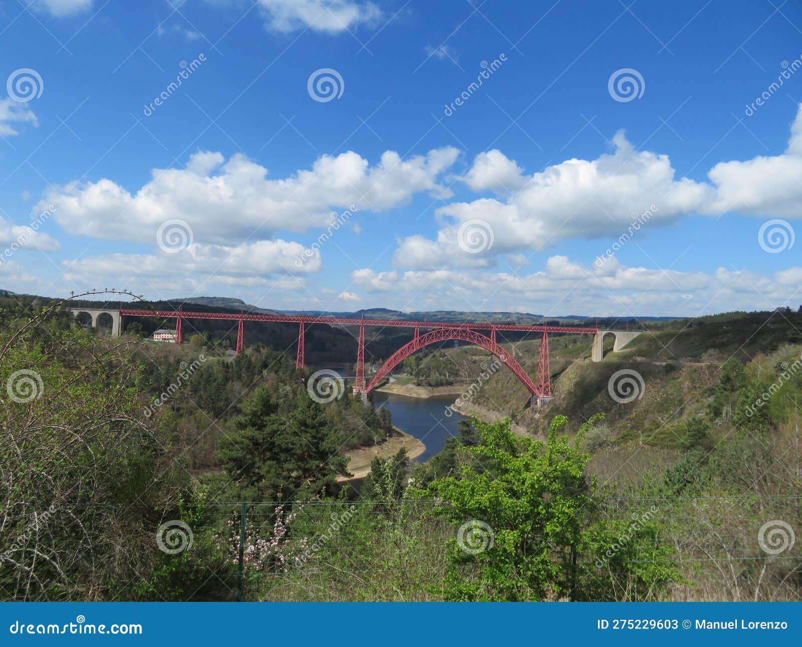 metal bridge made by eiffel in france viaduct architecture grandeur