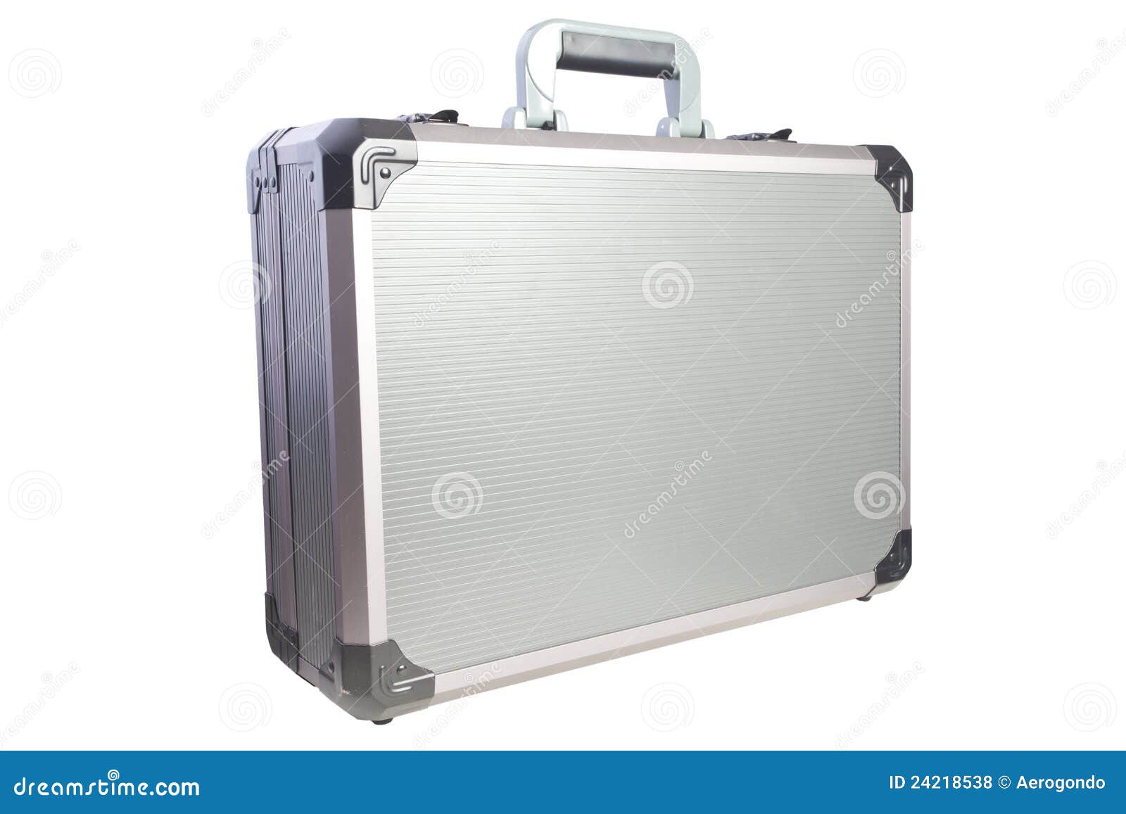 Metal briefcase stock photo. Image of money, metal, handle 24218538