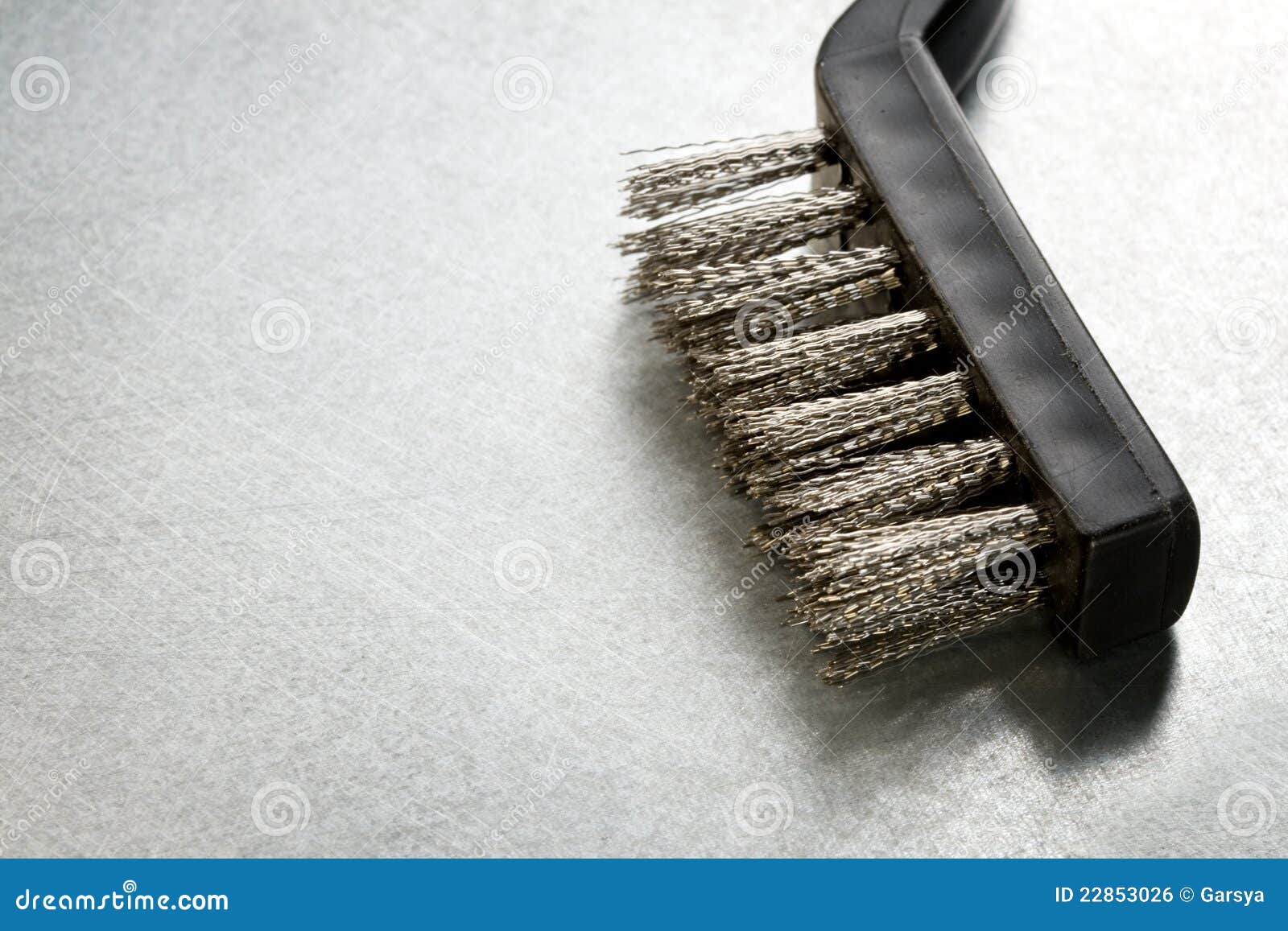 Metal brush stock photo. Image of repair, black, shiny 22853026