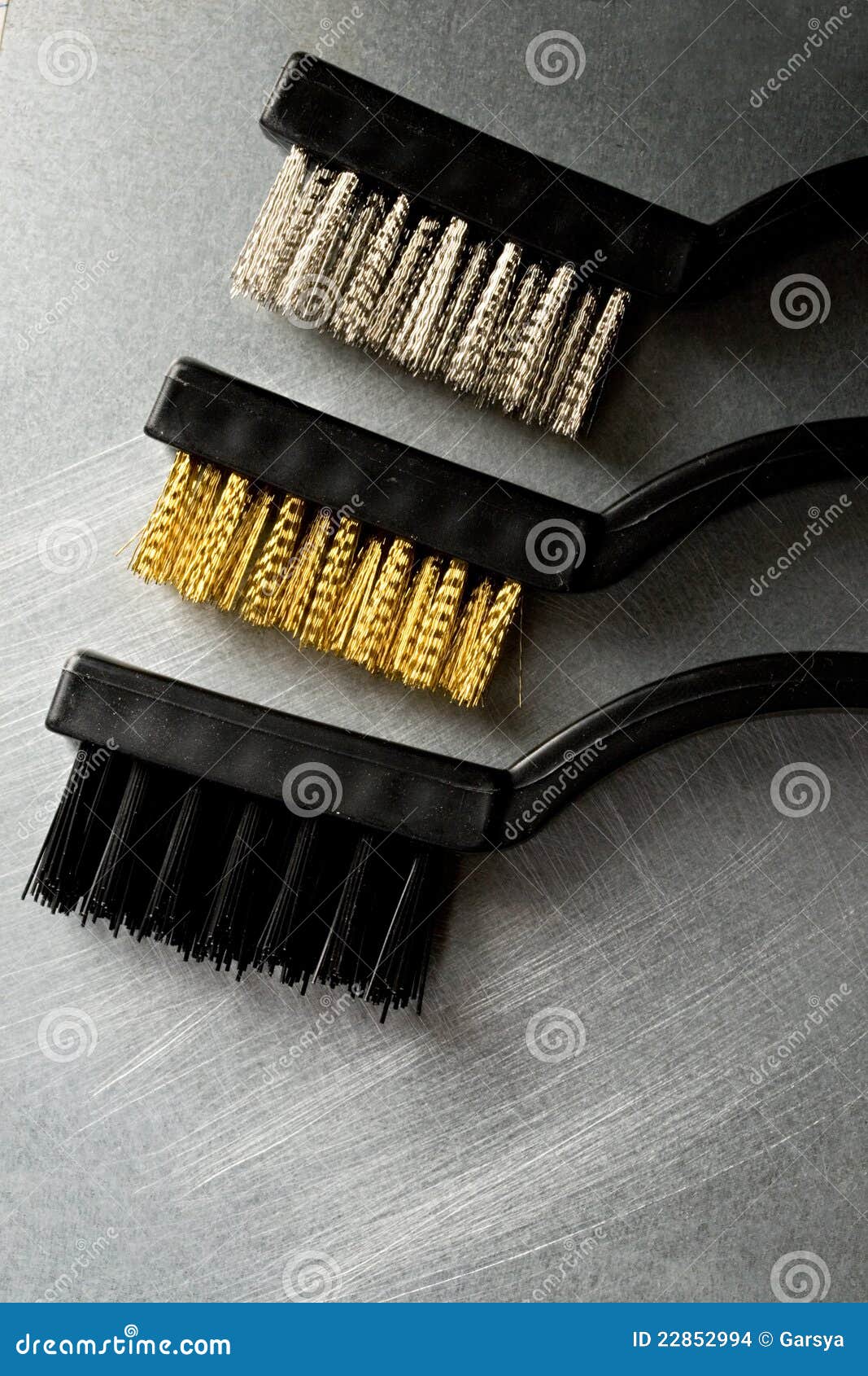 Metal brushes stock photo. Image of metal, industry, mechanic 22852994