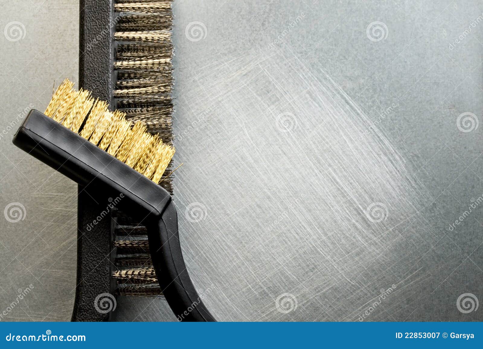 Metal brushes stock image. Image of repair, tool, gray 22853007