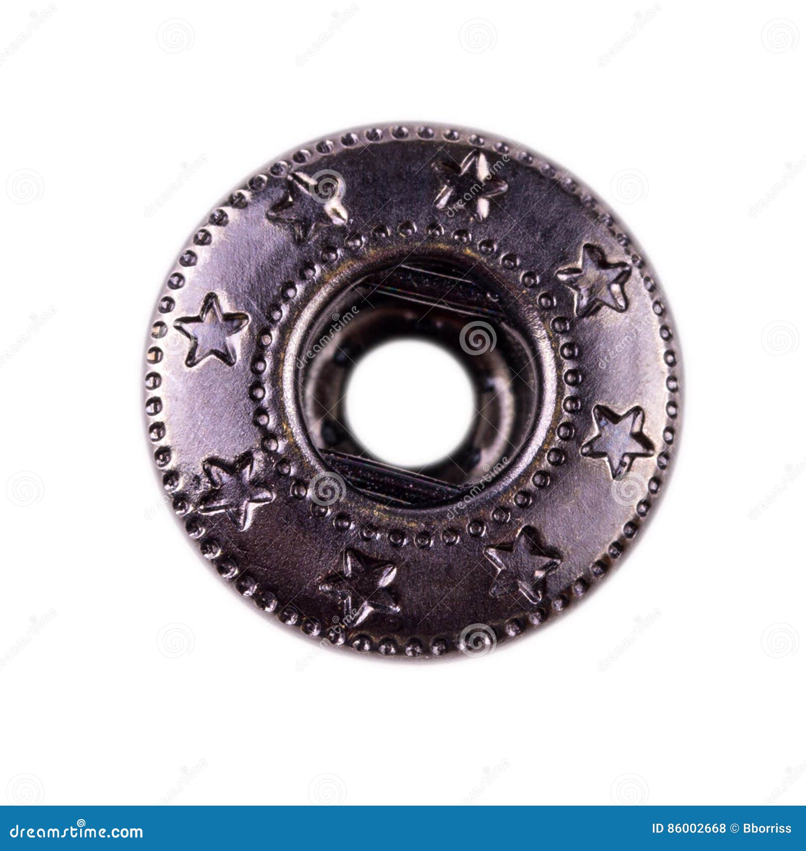 Metal button on jeans stock photo. Image of classic, buttons 86002668