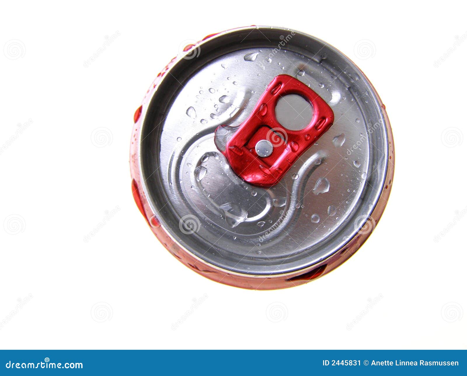 Metal can stock image. Image of aluminium, thirst, close 2445831