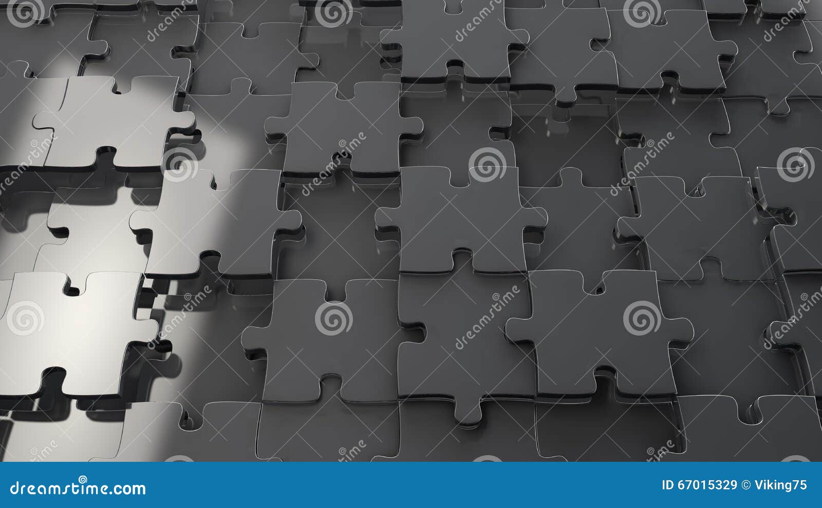 Metal Chrome Jigsaw Puzzle Background Stock Image Image of metal