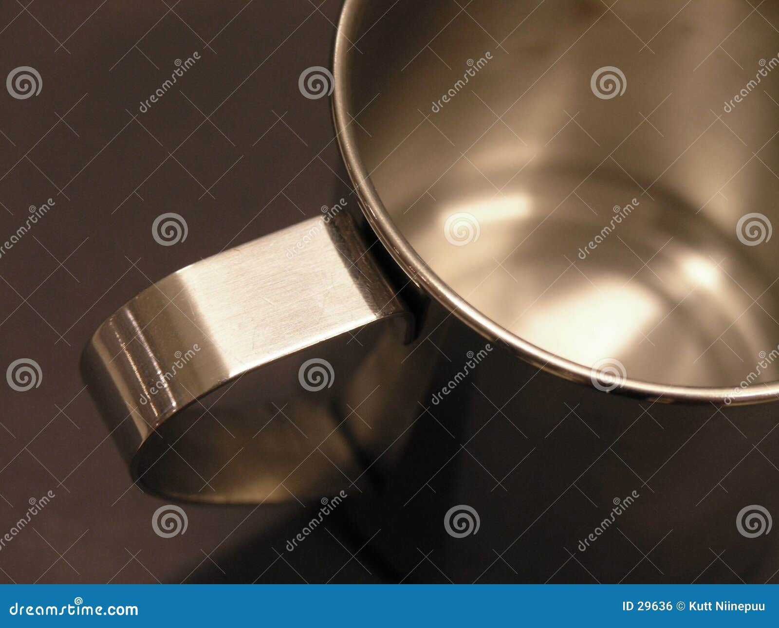 Metal Coffee Cup Picture. Image 29636