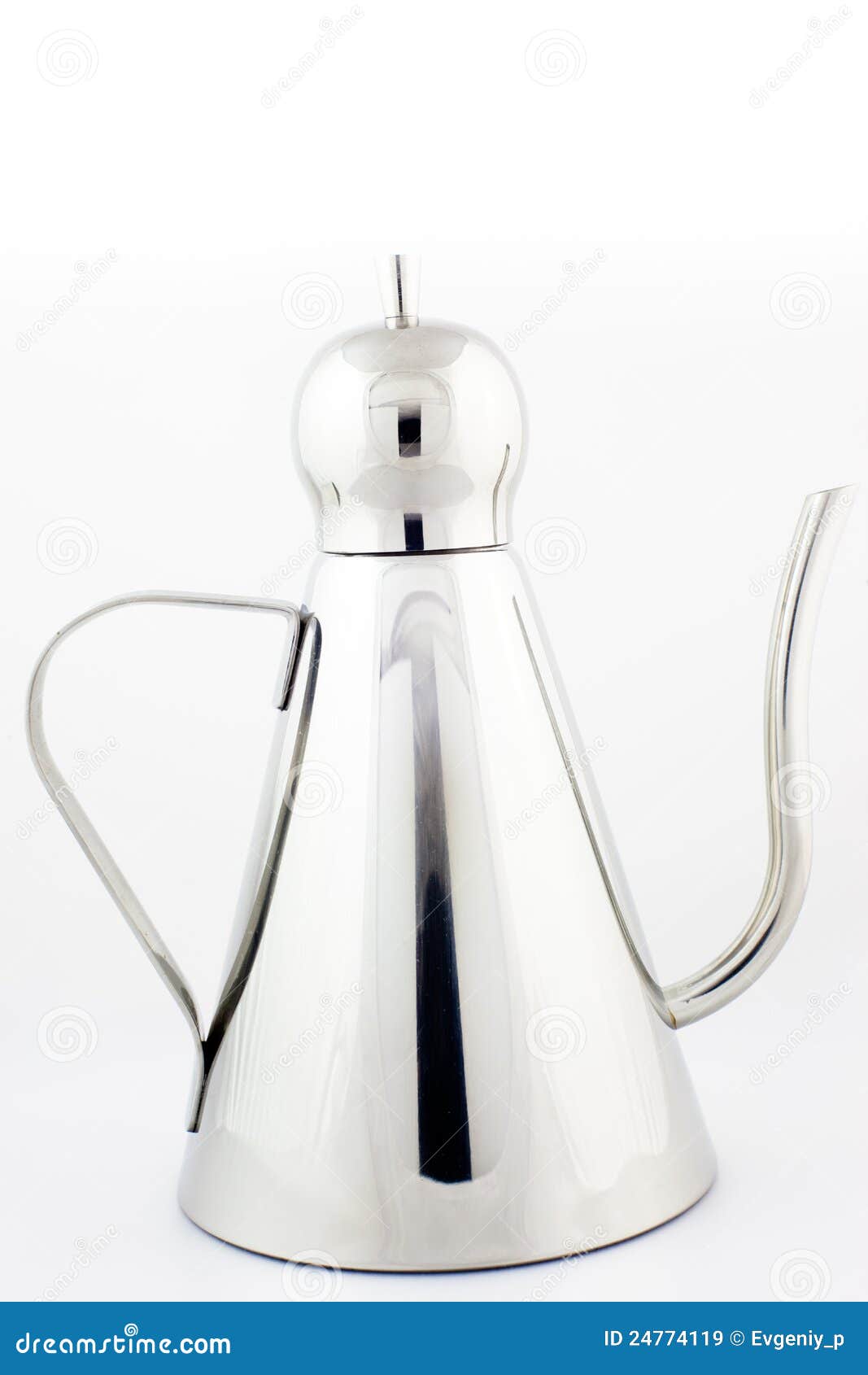 Metal Container for Olive Oil Stock Image Image of smooth, stainless
