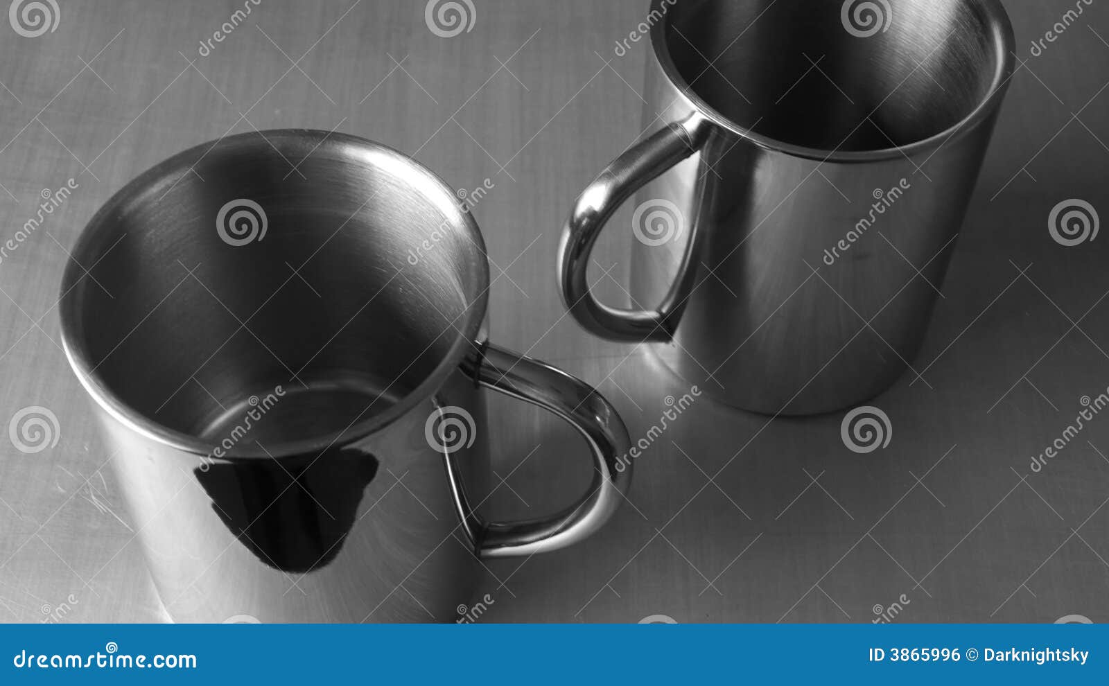 Metal Cups stock photo. Image of hard, cool, pair, grip 3865996