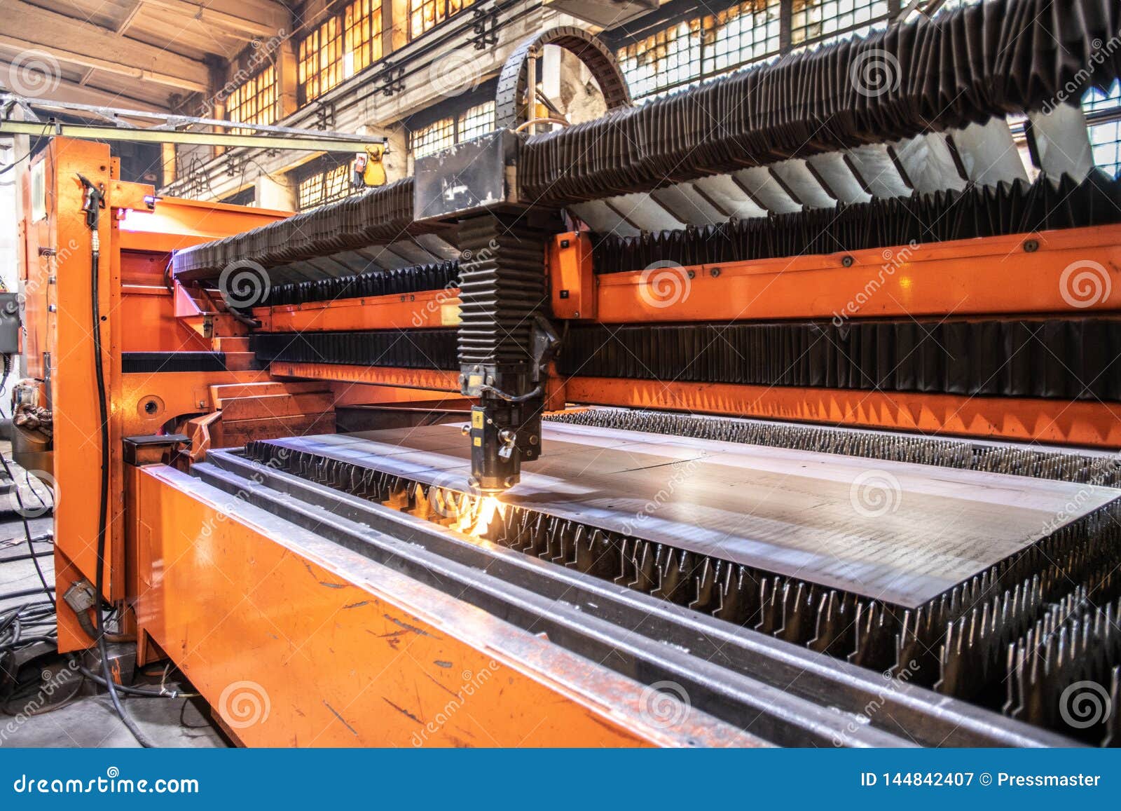 Metal Cutting Process Stock Image Image Of Industry 144842407 metal-cutting-process-stock-image-image-of-industry-144842407