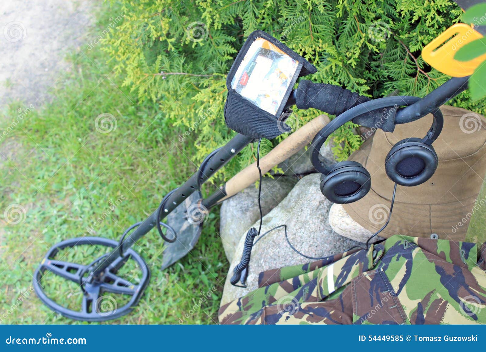 Metal Detector equipment stock image. Image of equipment 54449585