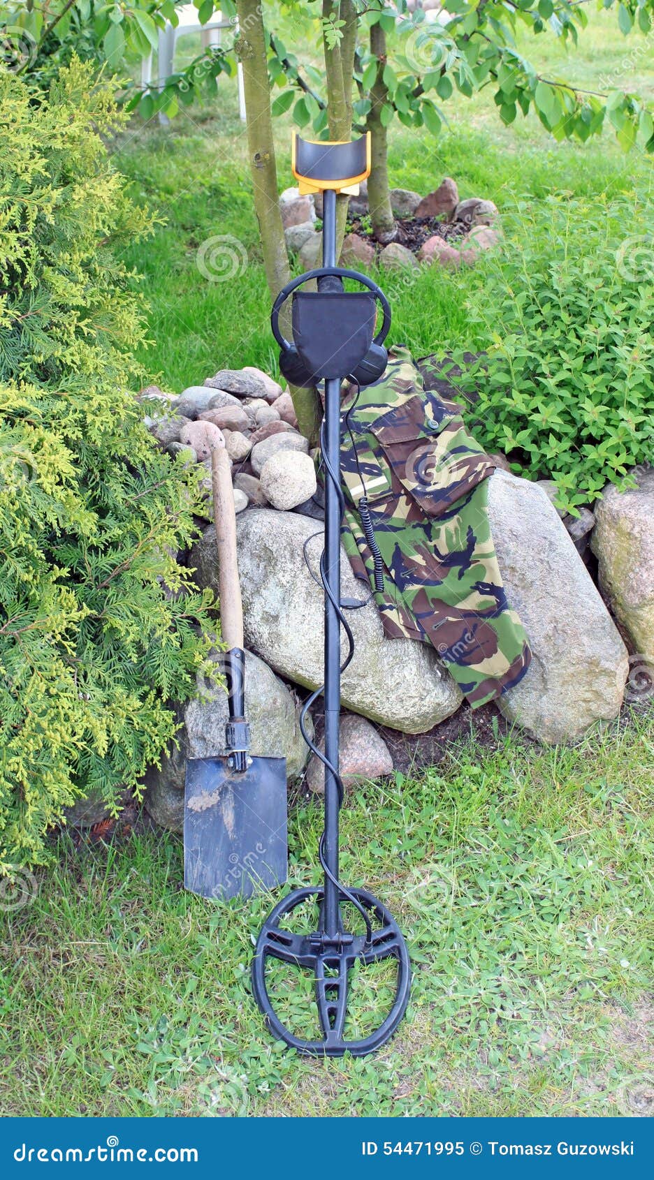 Metal Detector equipment stock image. Image of ground 54471995