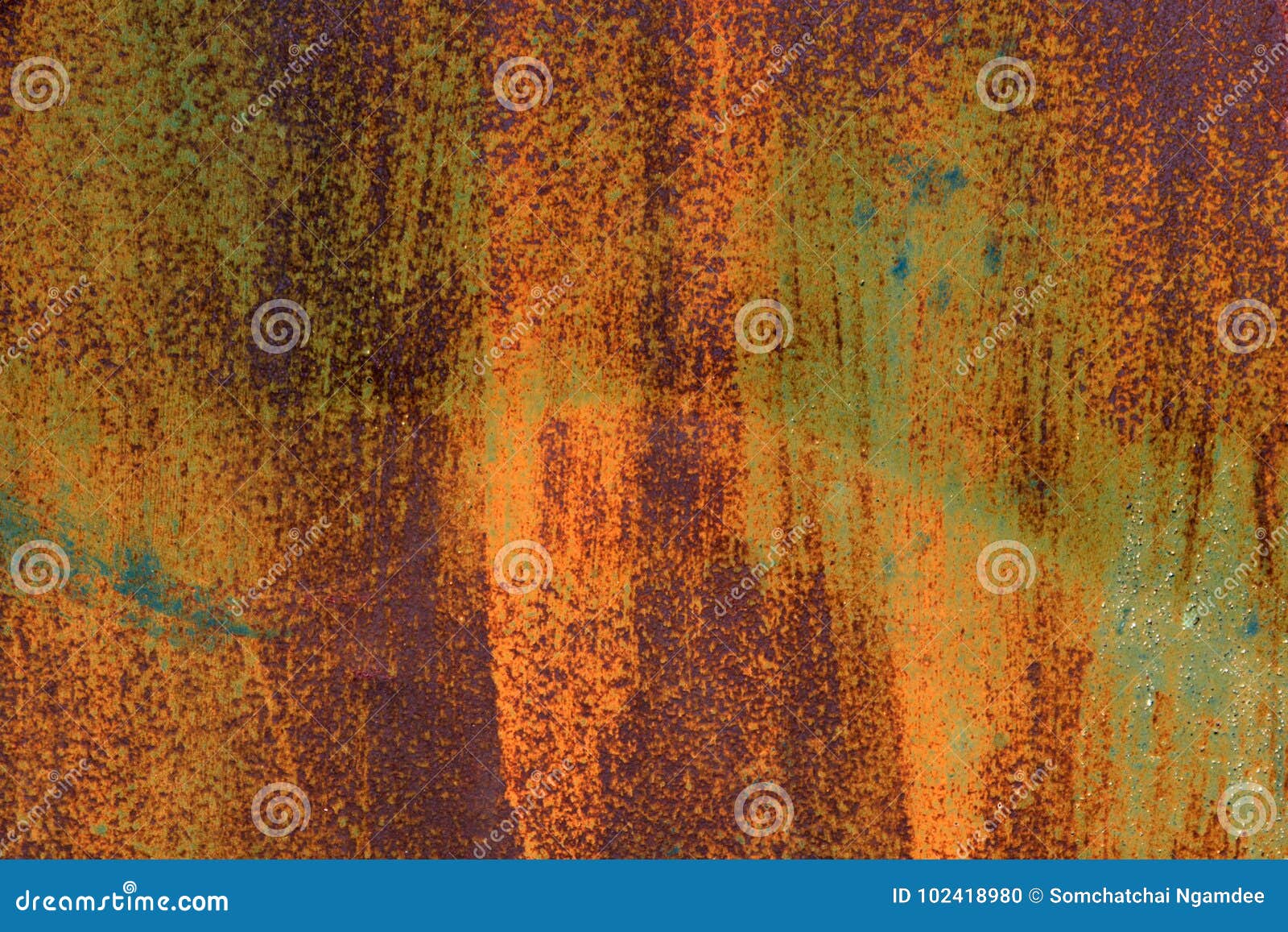 Metal door in rust stock photo. Image of rust, pattern 102418980