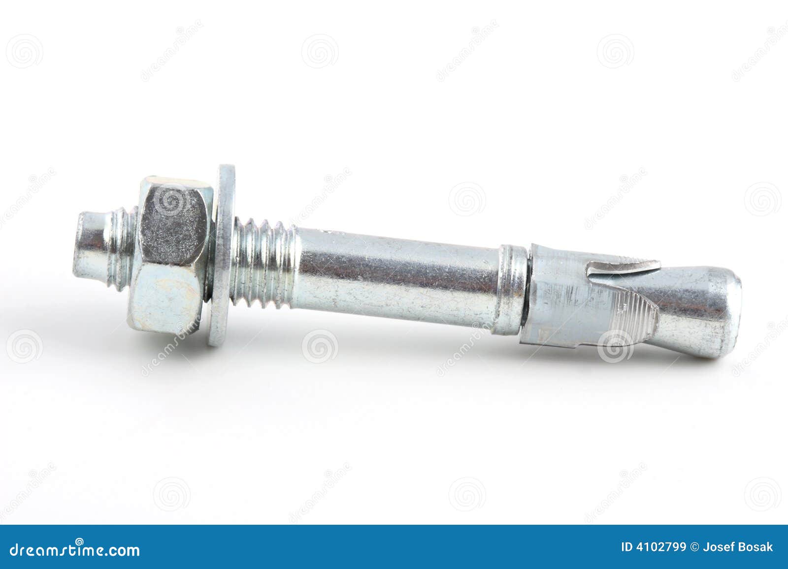 Metal dowel stock image. Image of tools, steel, fixture 4102799