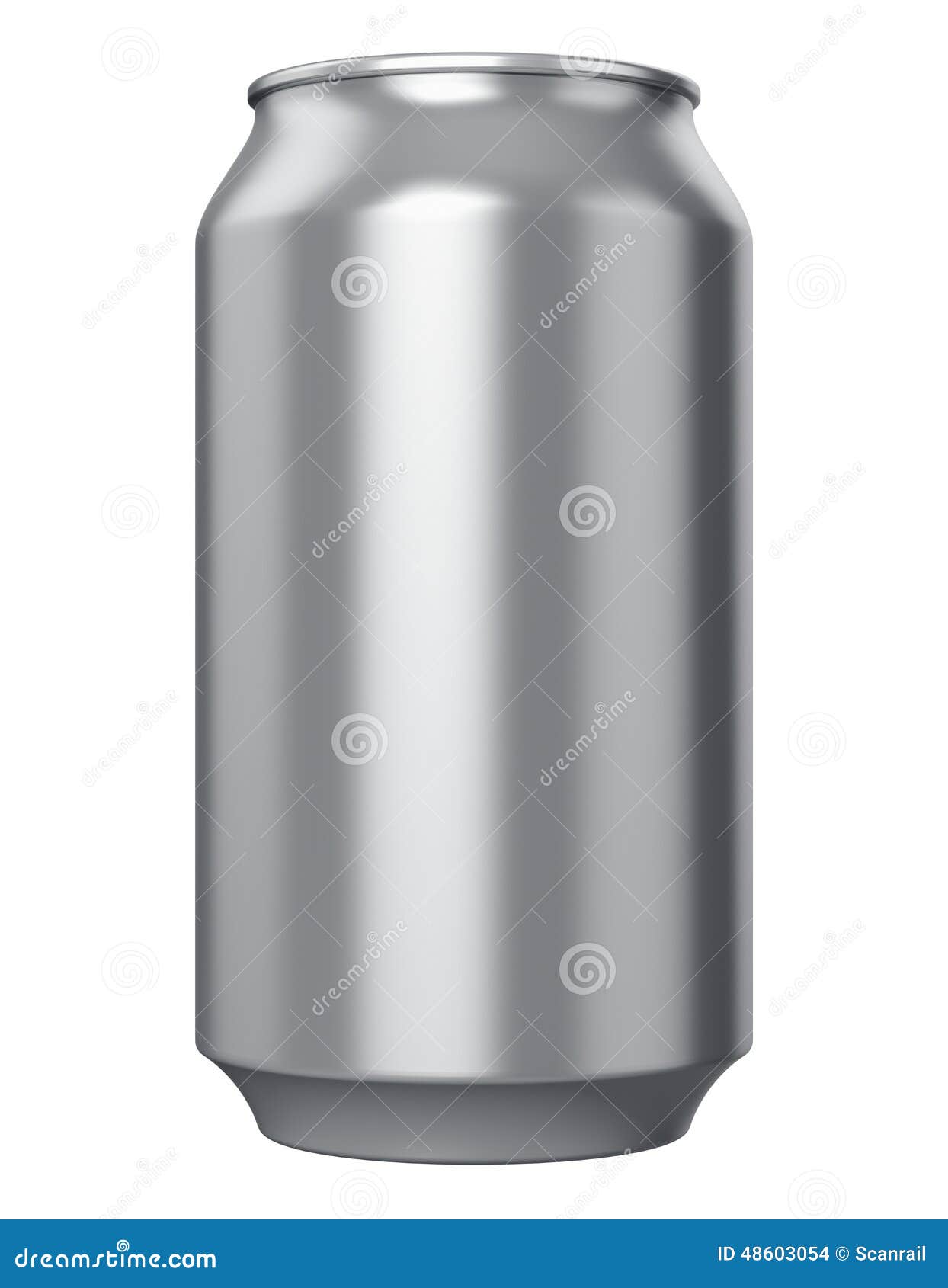 Metal drink can stock illustration. Illustration of aluminum - 48603054