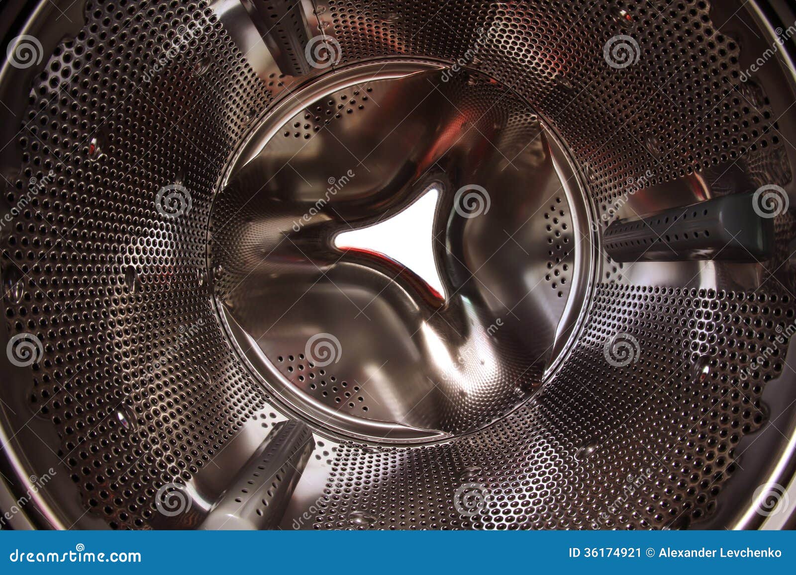 A Metal Drum of the Washing Machine Stock Image Image of drum
