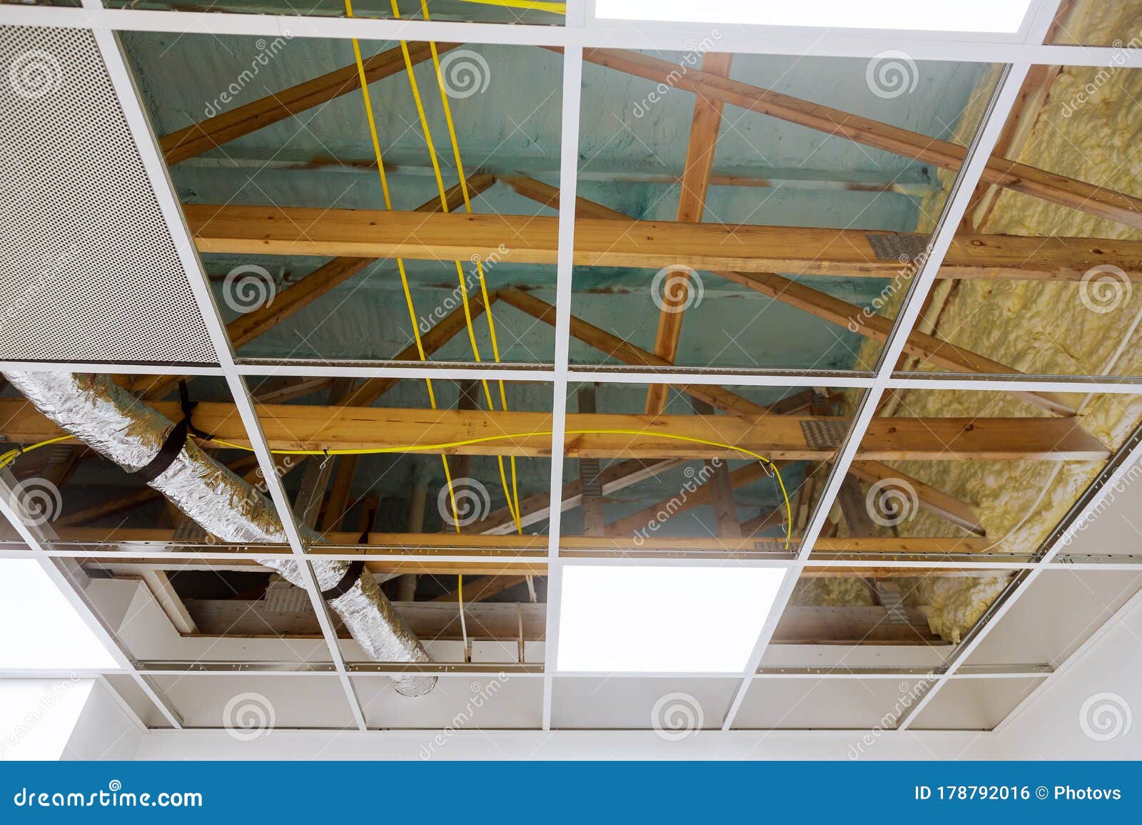  Metal  Frame  Of Suspended  Ceilings  Making Of False  Ceilings  