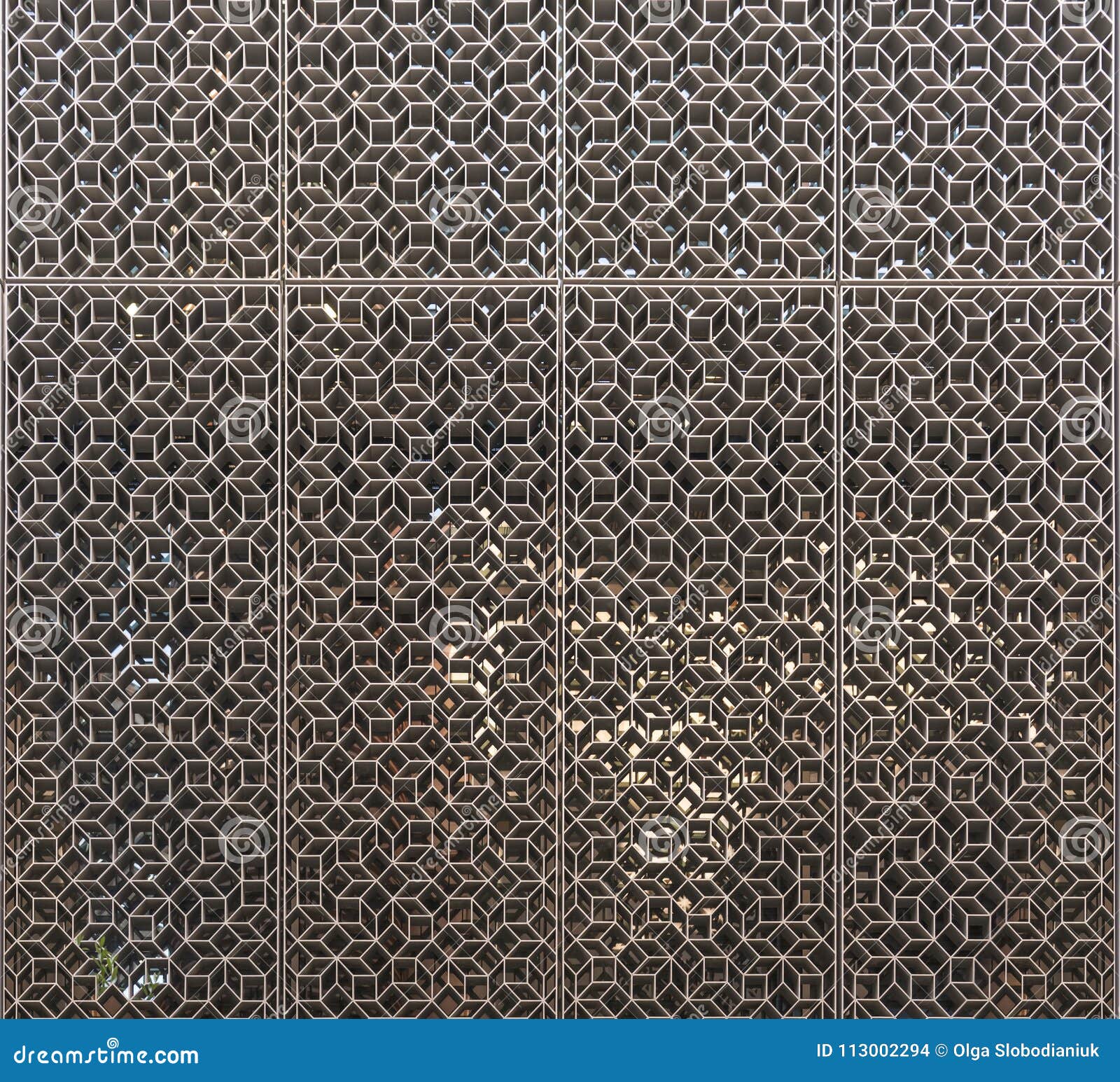 Metal Grating. Arabic Art of Mashrabiya Stock Photo Image of pattern