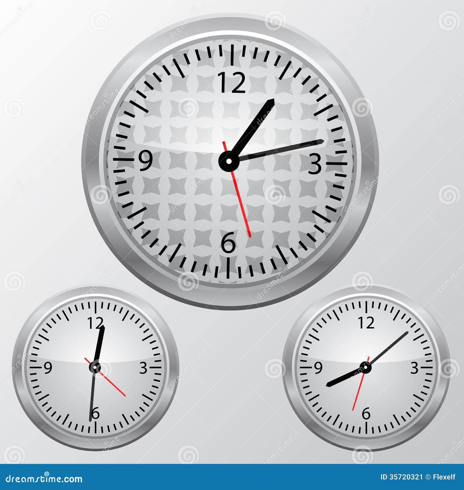 Metal hours stock vector. Illustration of interface, button 35720321