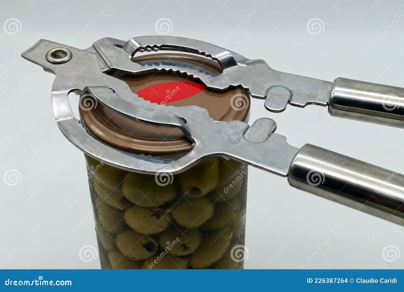 Metal Jar Opener Isolated on White Background Stock Photo Image of