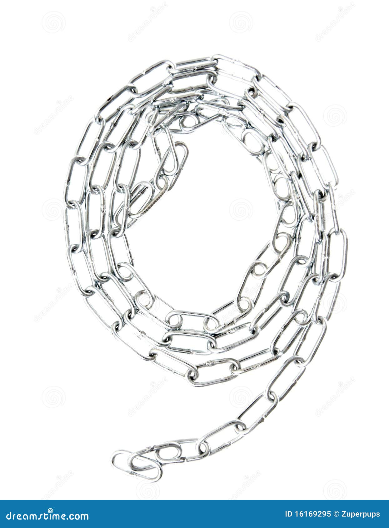 Metal Kette stockbild. Bild von chrom, muster, nahaufnahme 16169295