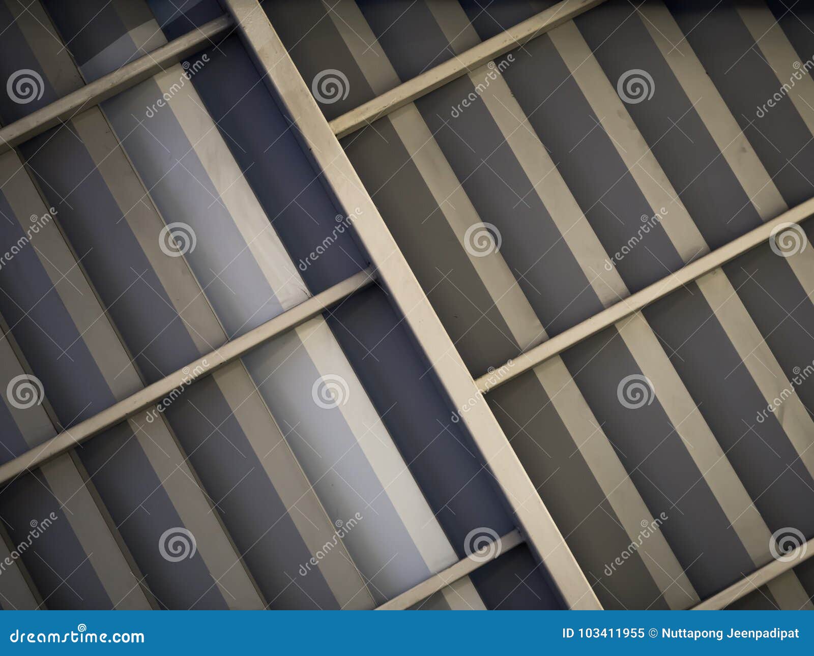 Metal louver sheet facade stock image. Image of building 103411955