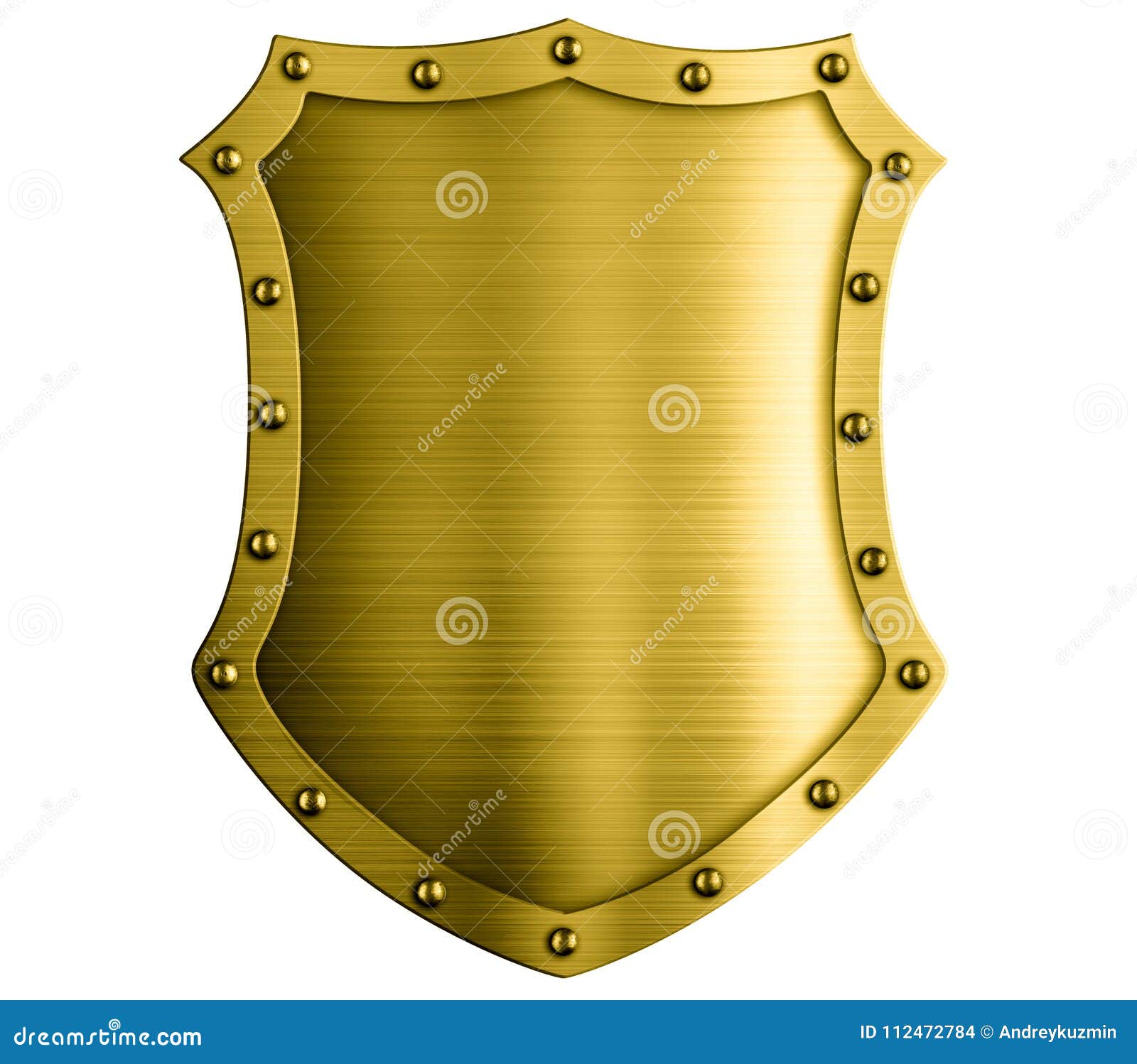 NAUTICALMART Steel Domed Medieval Shield Metallic One Size 