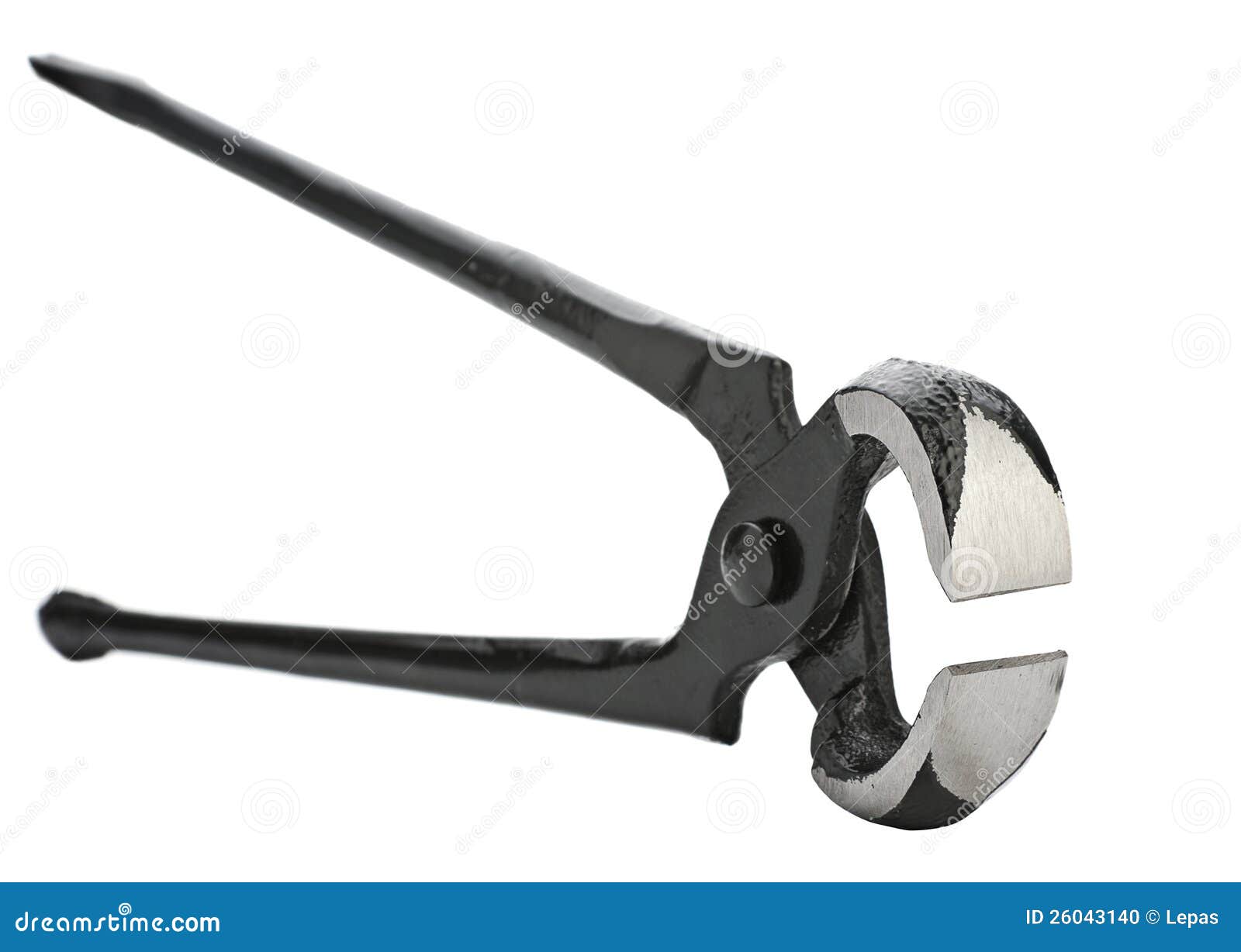Metal nippers stock photo. Image of nippers, tool, isolated 26043140