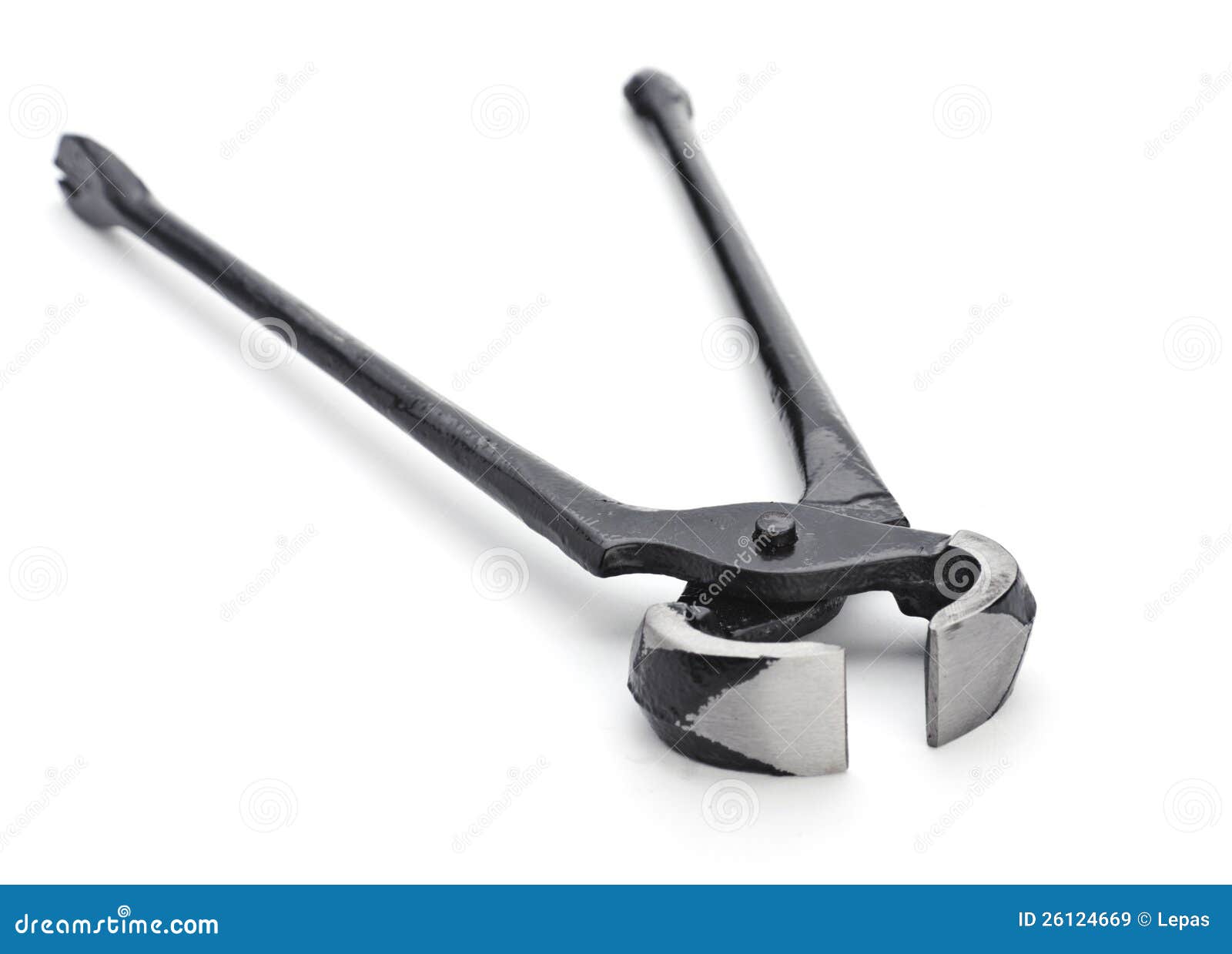 Metal nippers stock image. Image of pincers, industrial 26124669
