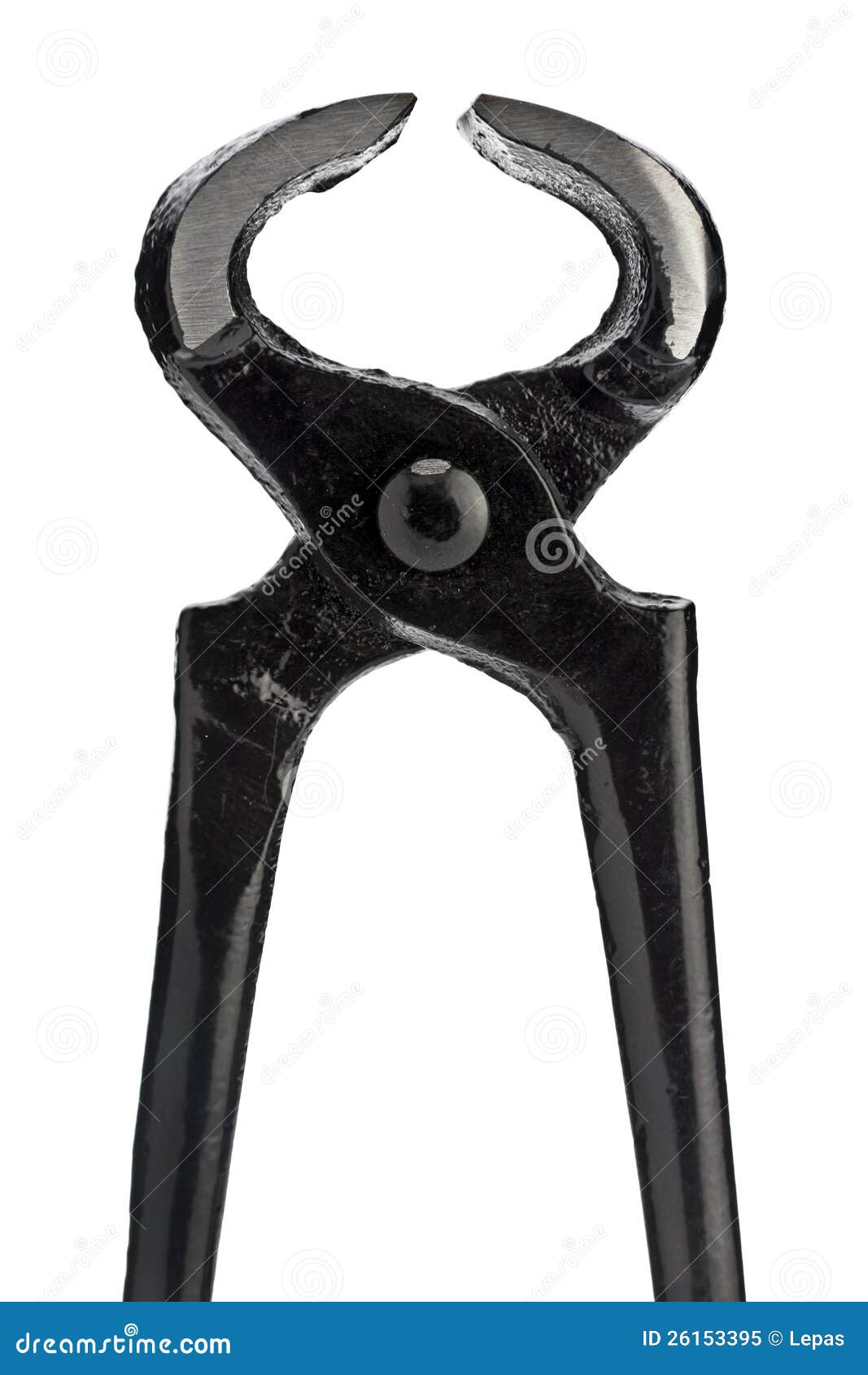 Metal nippers stock image. Image of metallic, isolated 26153395